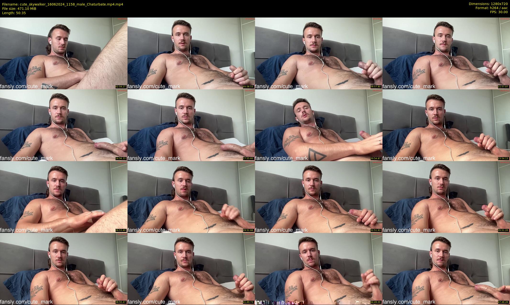 cute_skywalker — 51 minute Chaturbate male cam show recording, 720p, Jun 16, 2024