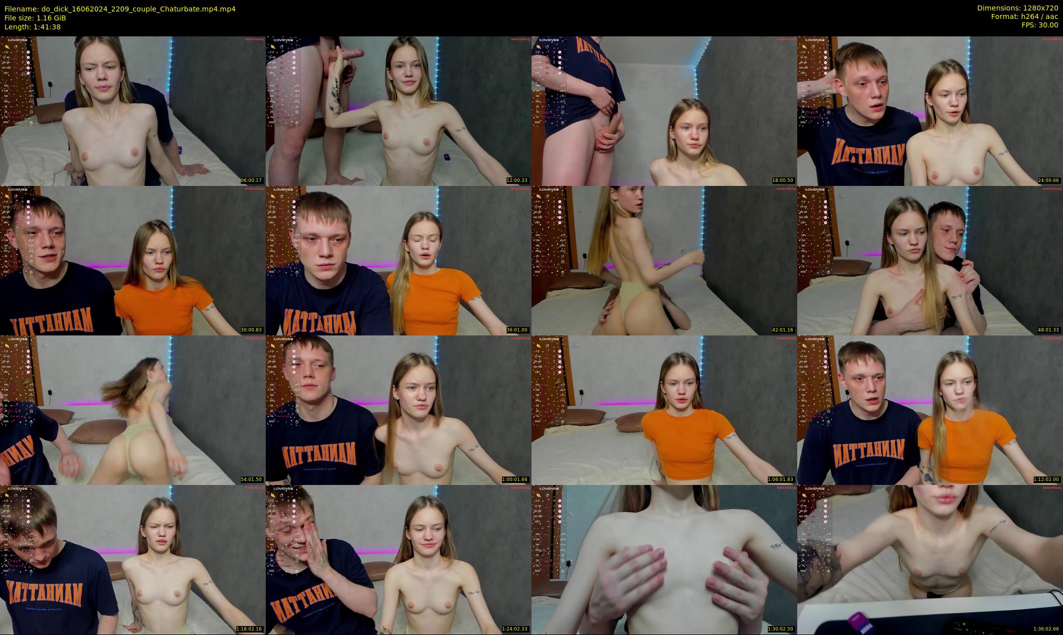 do_dick — 102 minute Chaturbate couple cam show recording, 720p, Jun 16, 2024