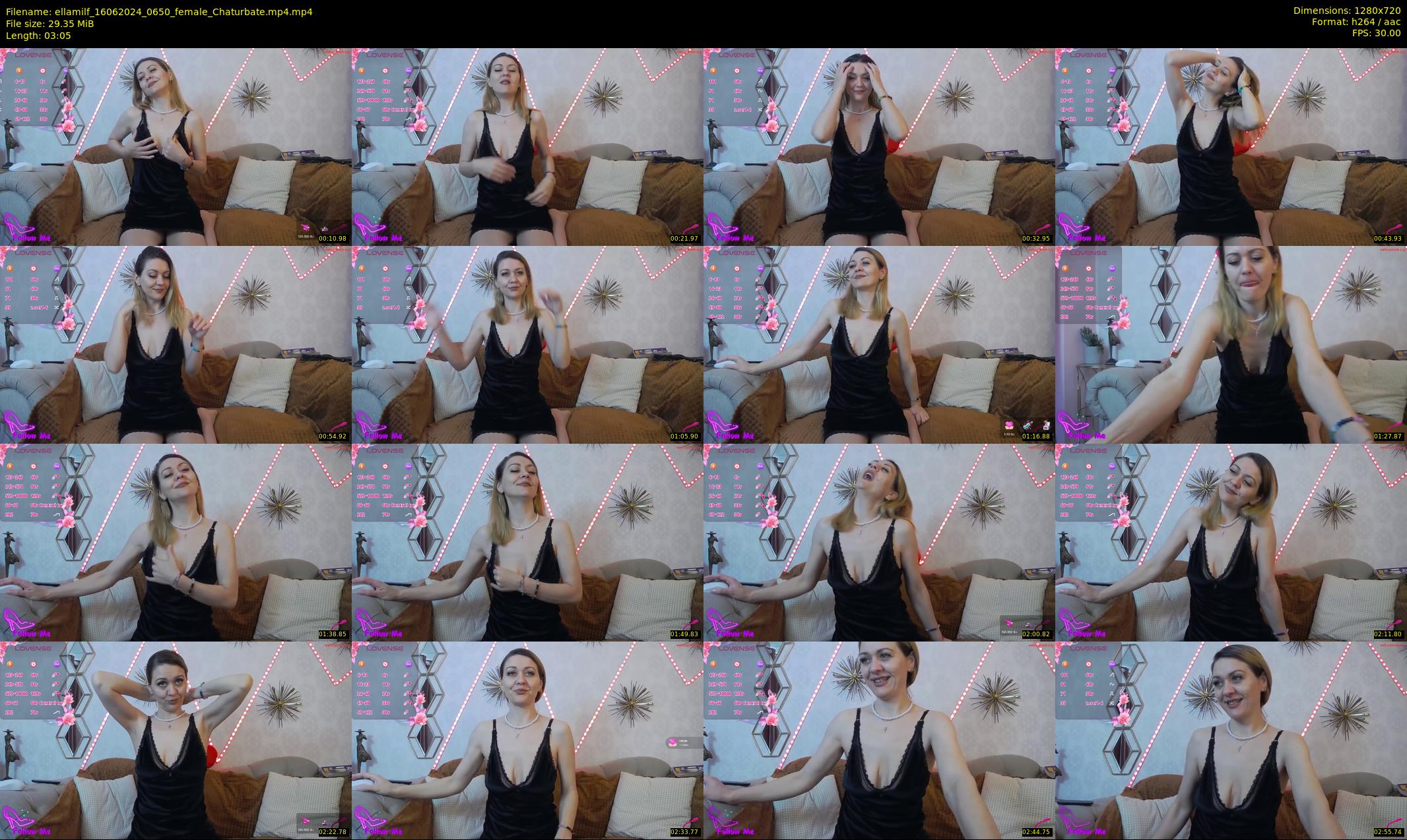 ellamilf — 4 minute Chaturbate female cam show recording, 720p, Jun 16, 2024