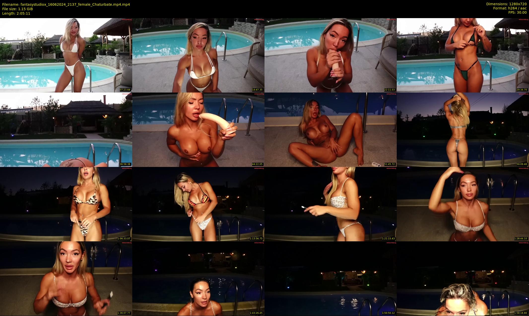 fantasystudiox — 126 minute Chaturbate female cam show recording, 720p, Jun 16, 2024