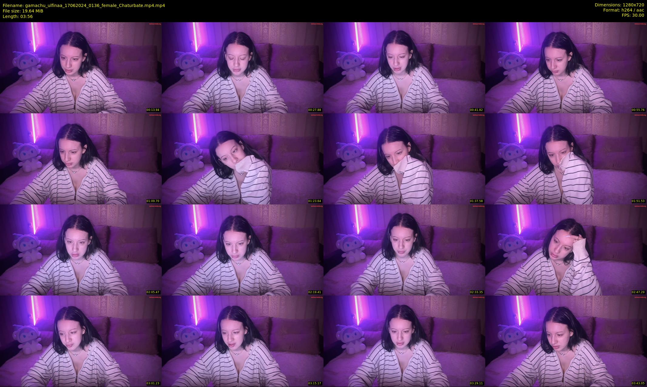 gamachu_ulfinaa — 4 minute Chaturbate female cam show recording, 720p, Jun 17, 2024