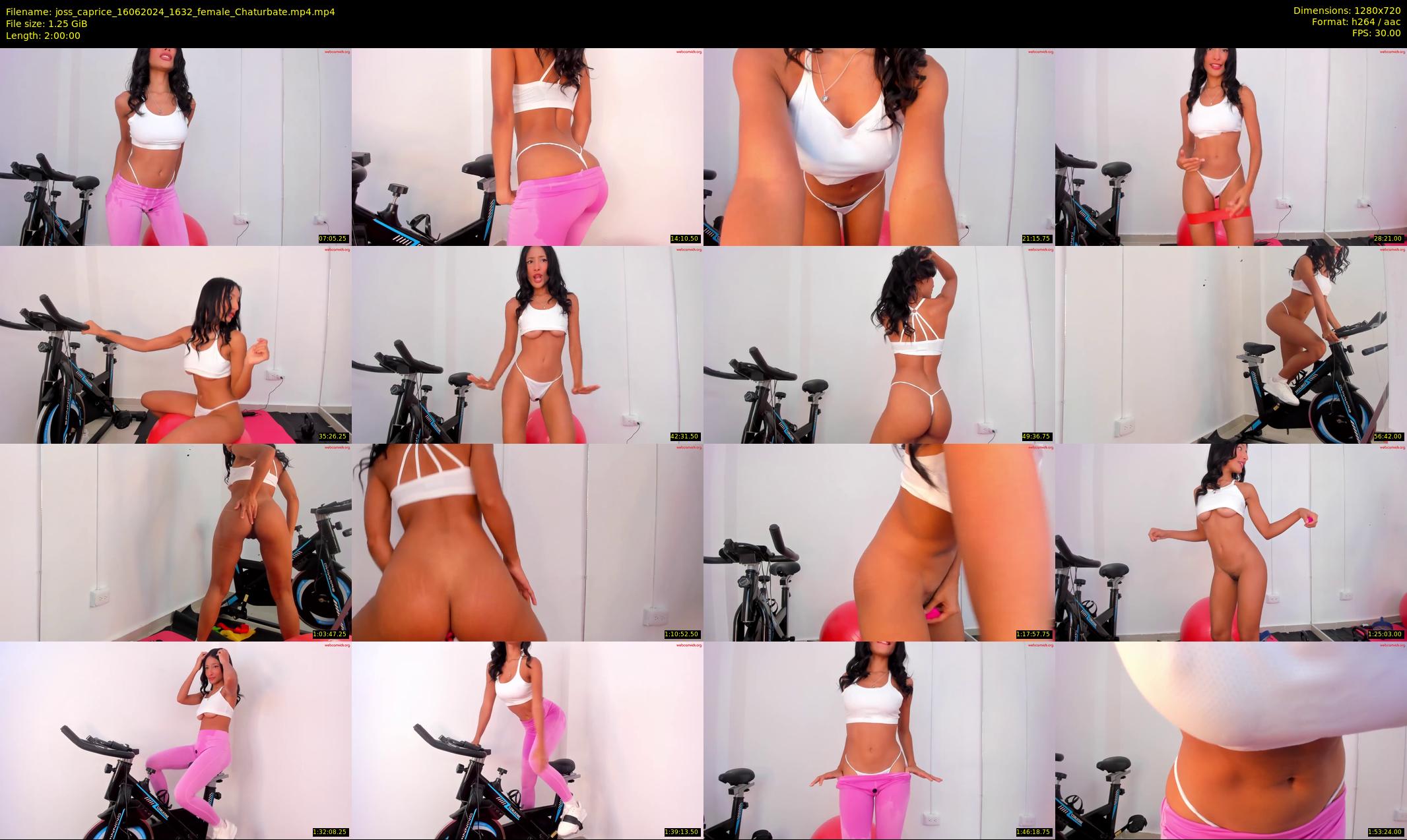 joss_caprice — 120 minute Chaturbate female cam show recording, 720p, Jun 16, 2024