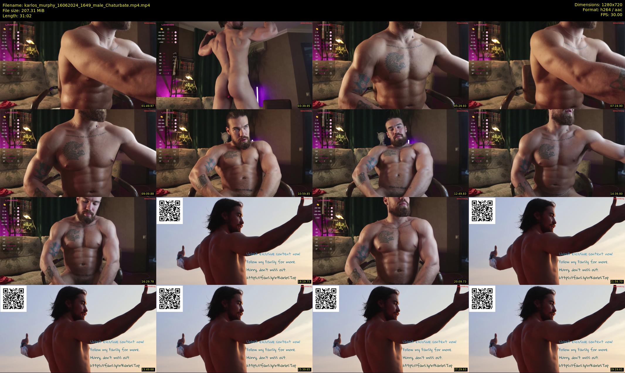 karlos_murphy — 32 minute Chaturbate male cam show recording, 720p, Jun 16, 2024