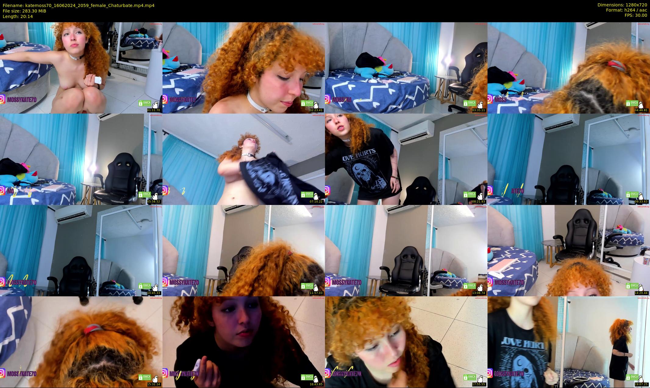 katemoss70 — 21 minute Chaturbate female cam show recording, 720p, Jun 16, 2024