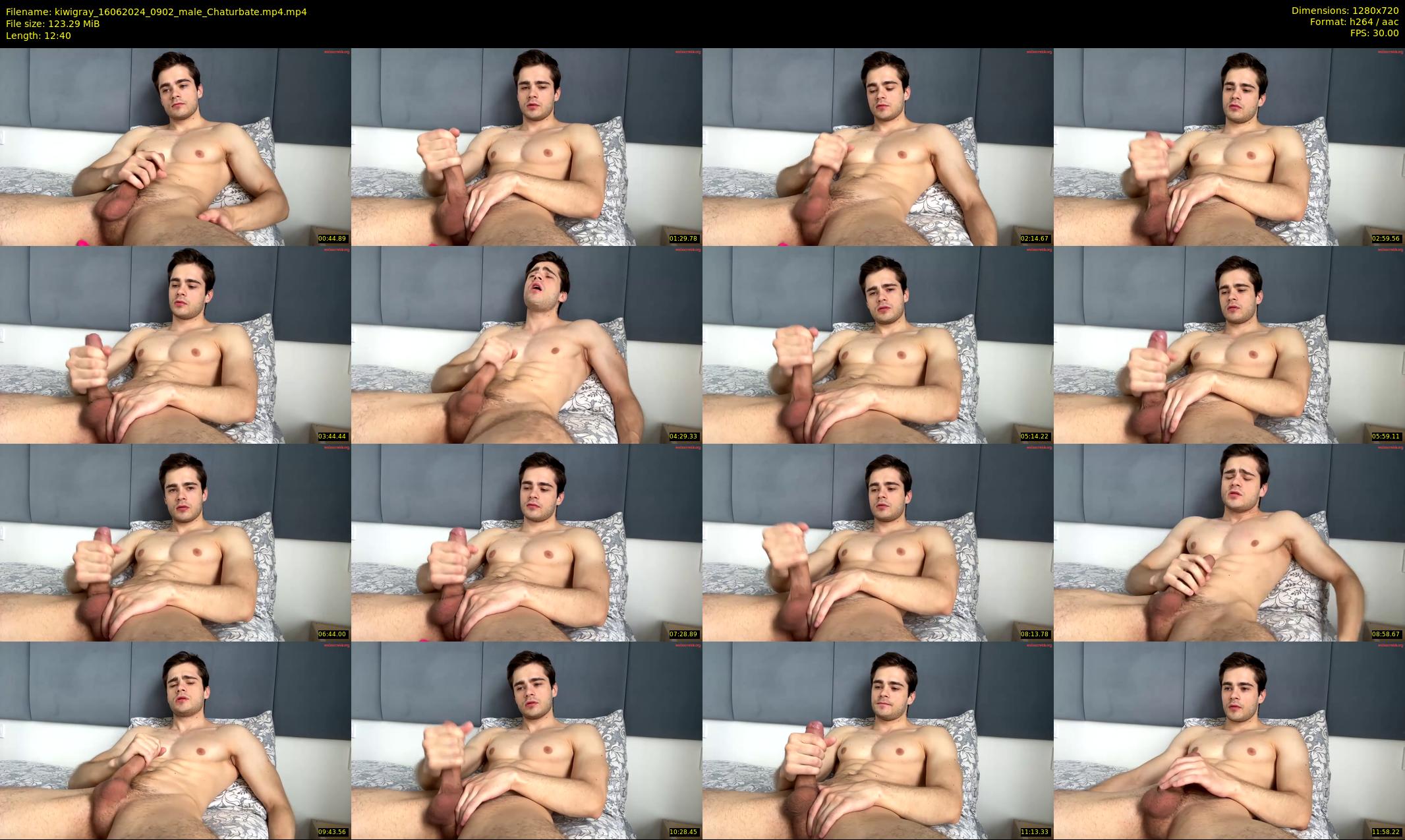 kiwigray — 13 minute Chaturbate male cam show recording, 720p, Jun 16, 2024