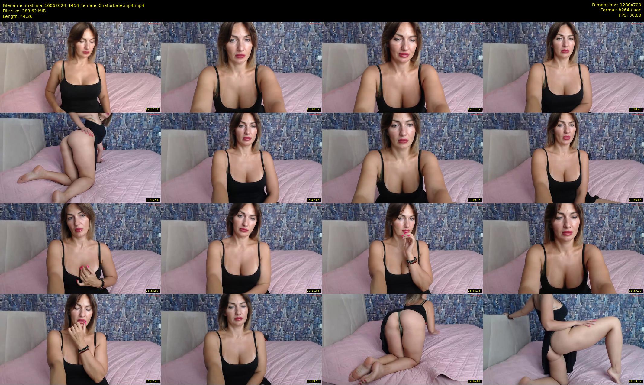 mallinia — 45 minute Chaturbate female cam show recording, 720p, Jun 16, 2024