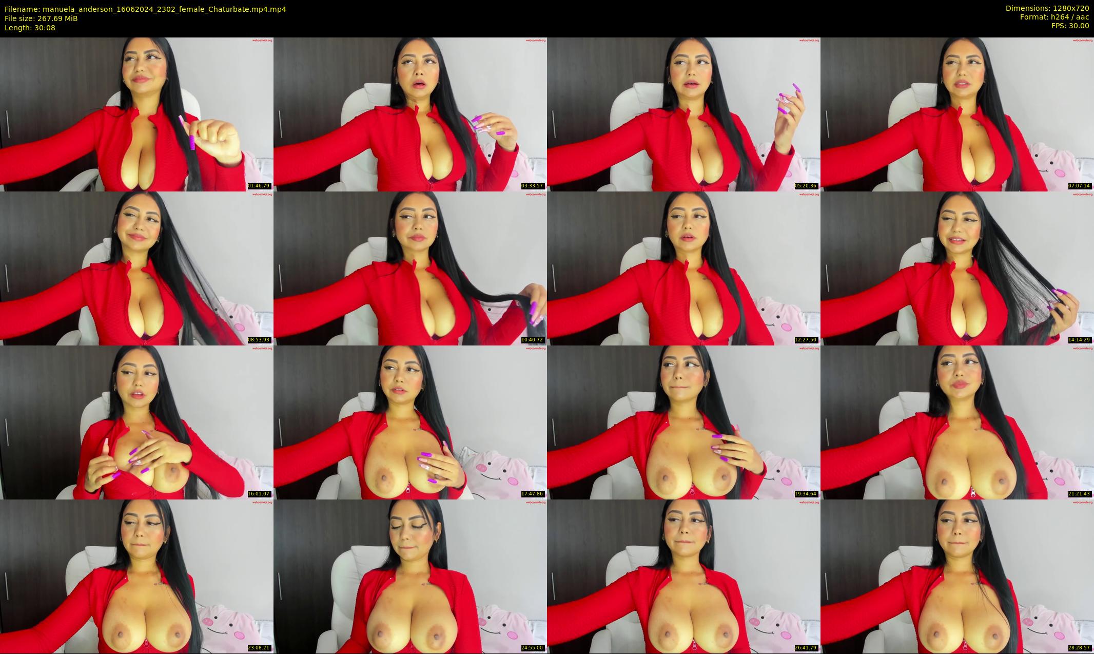 manuela_anderson — 31 minute Chaturbate female cam show recording, 720p, Jun 16, 2024