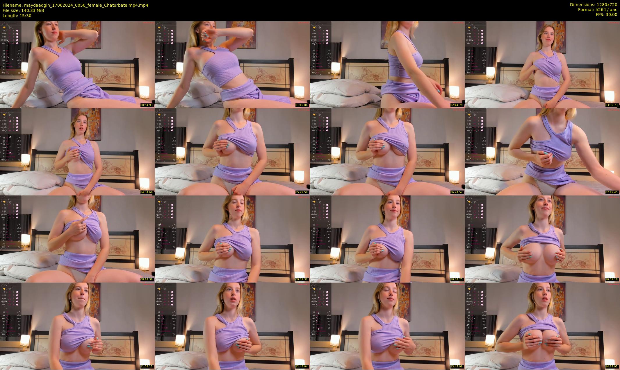 maydaedgin — 16 minute Chaturbate female cam show recording, 720p, Jun 17, 2024