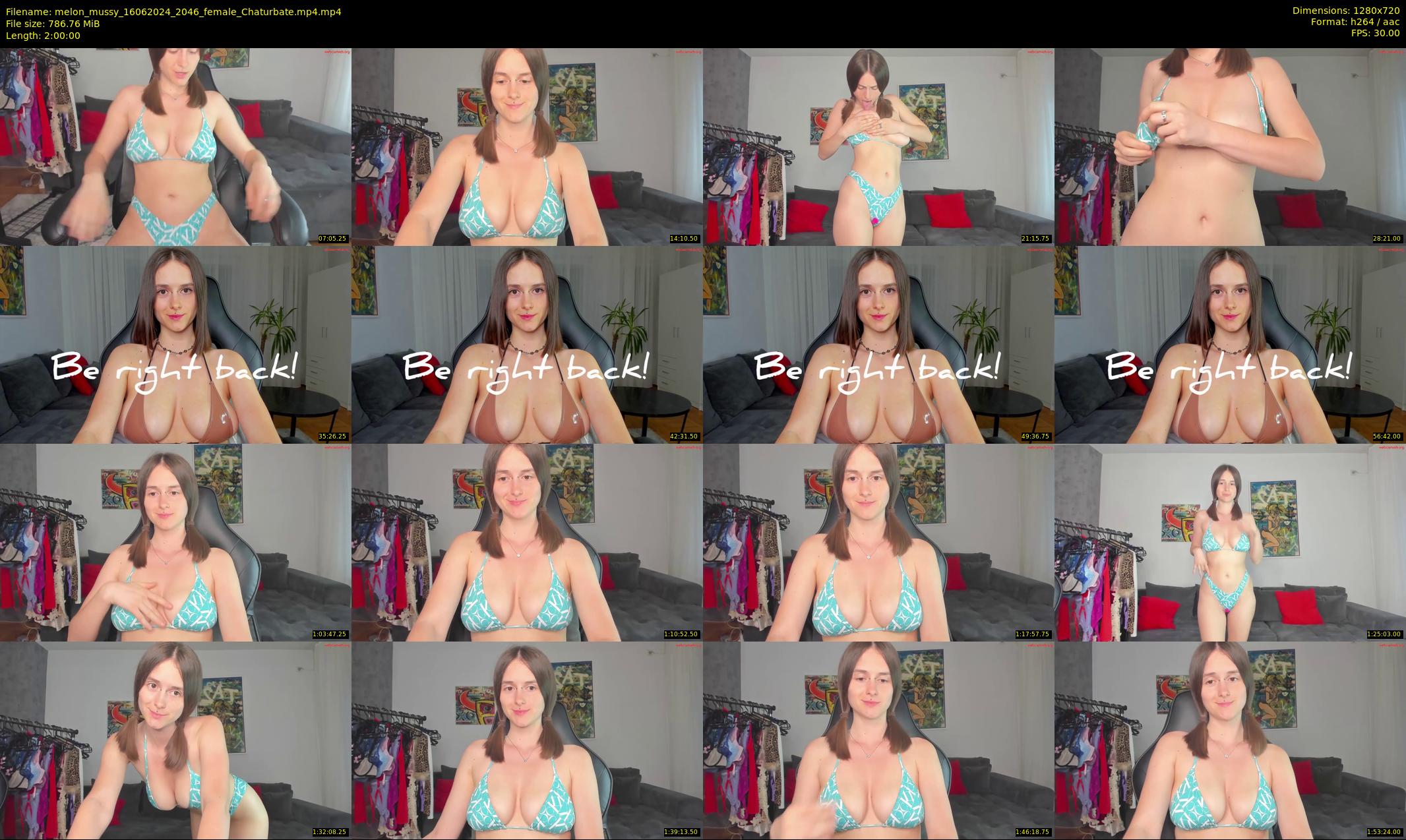 melon_mussy — 120 minute Chaturbate female cam show recording, 720p, Jun 16, 2024