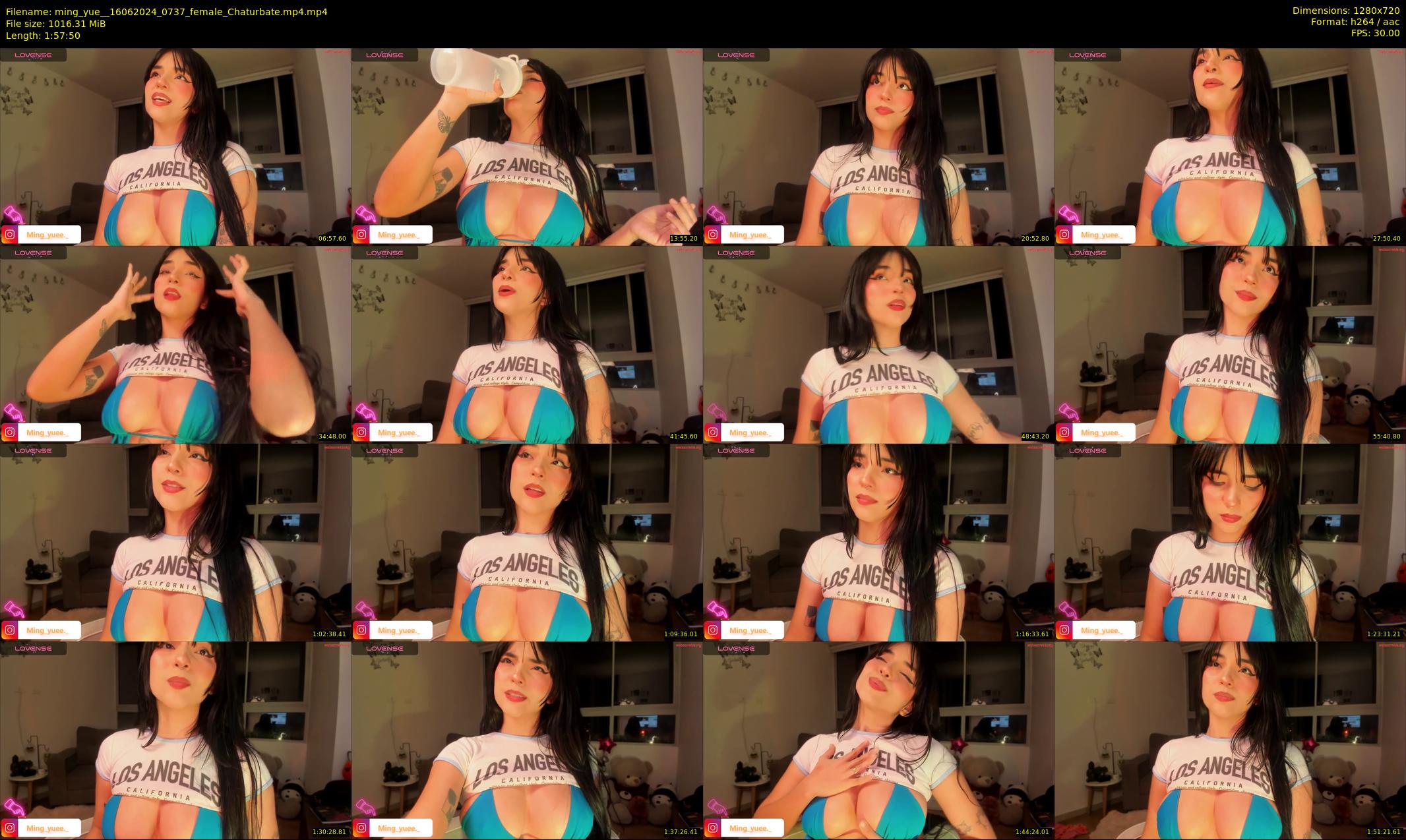 ming_yue_ — 118 minute Chaturbate female cam show recording, 720p, Jun 16, 2024