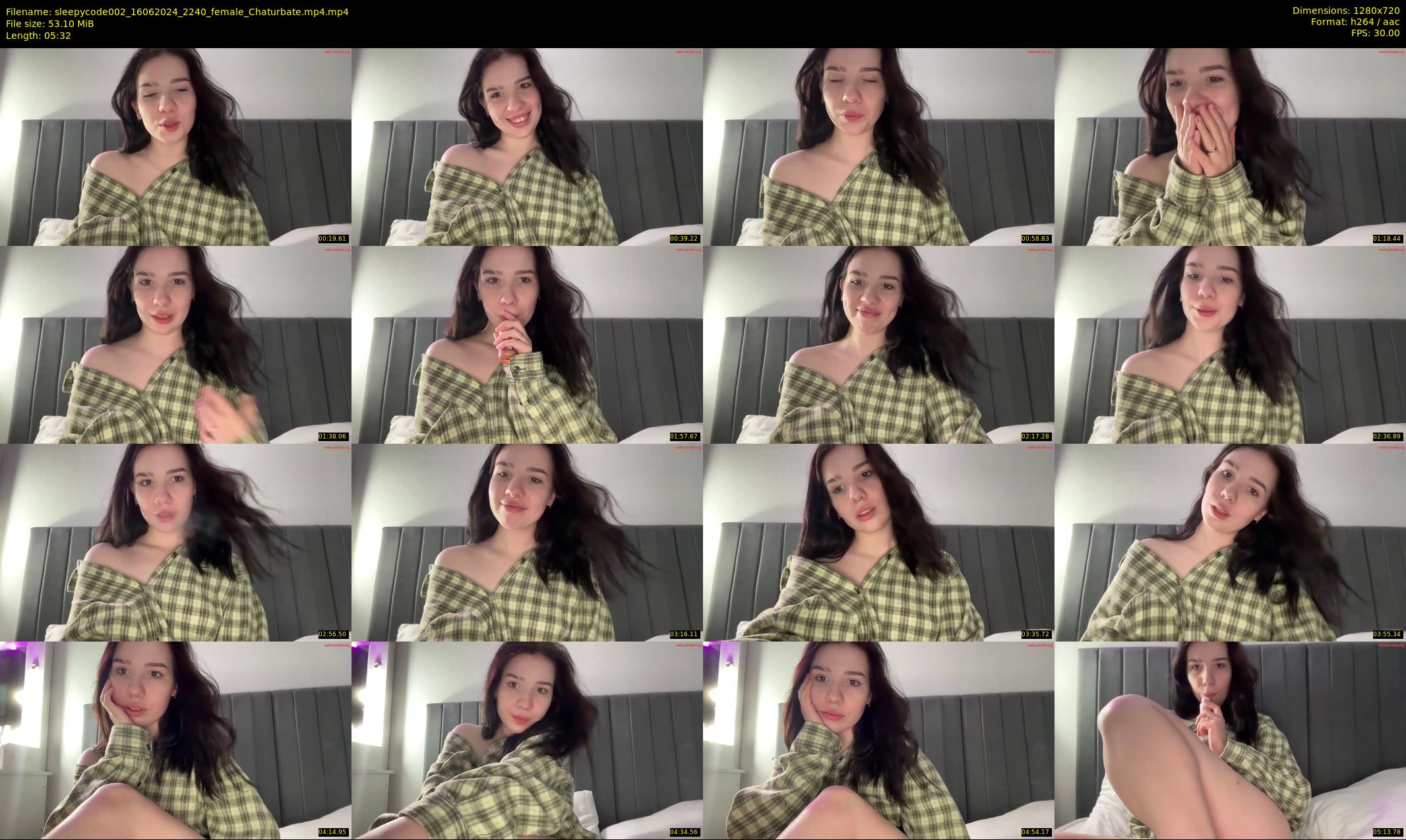 sleepycode002 — 6 minute Chaturbate female cam show recording, 720p, Jun 16, 2024