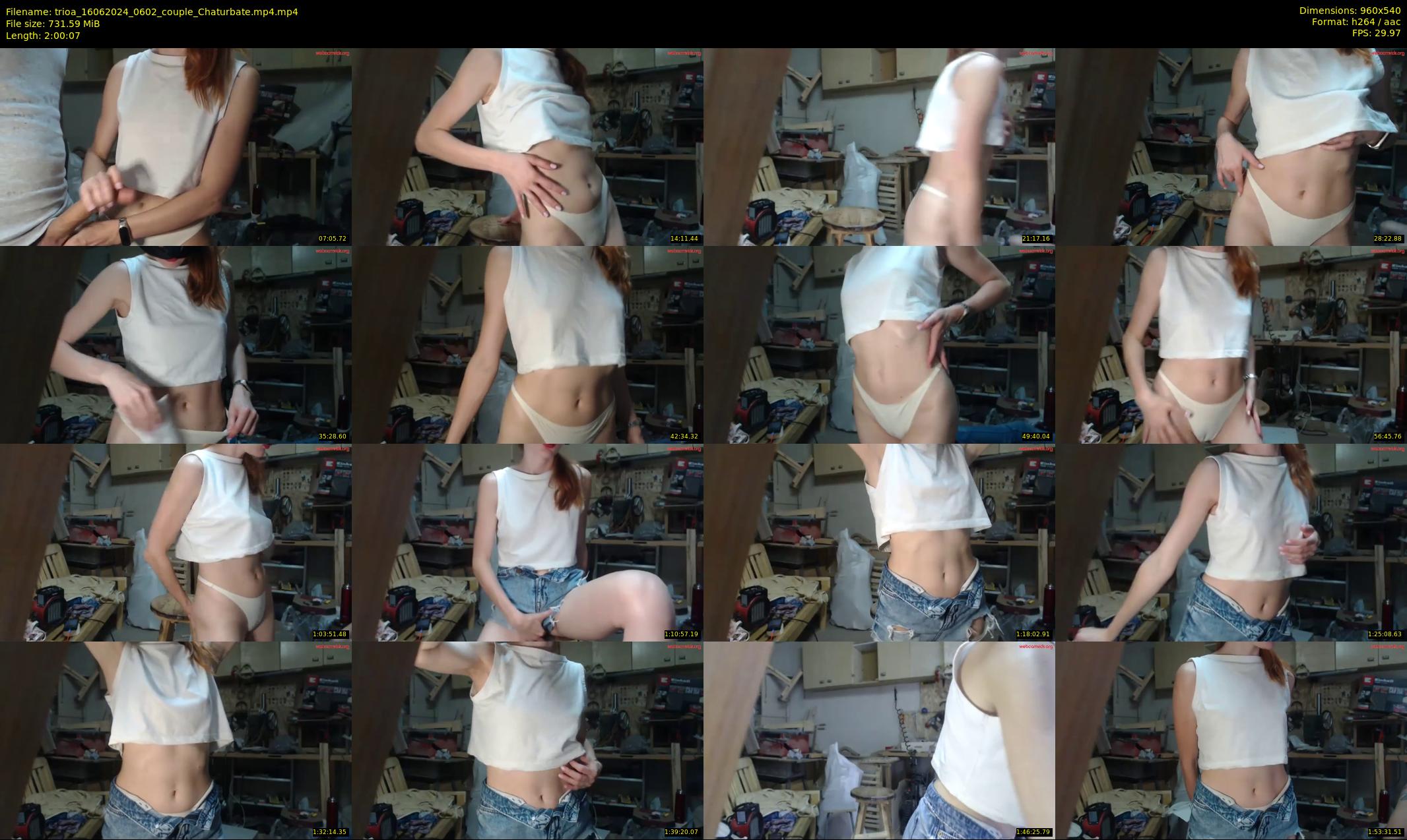 trioa — 121 minute Chaturbate couple cam show recording, 480p, Jun 16, 2024