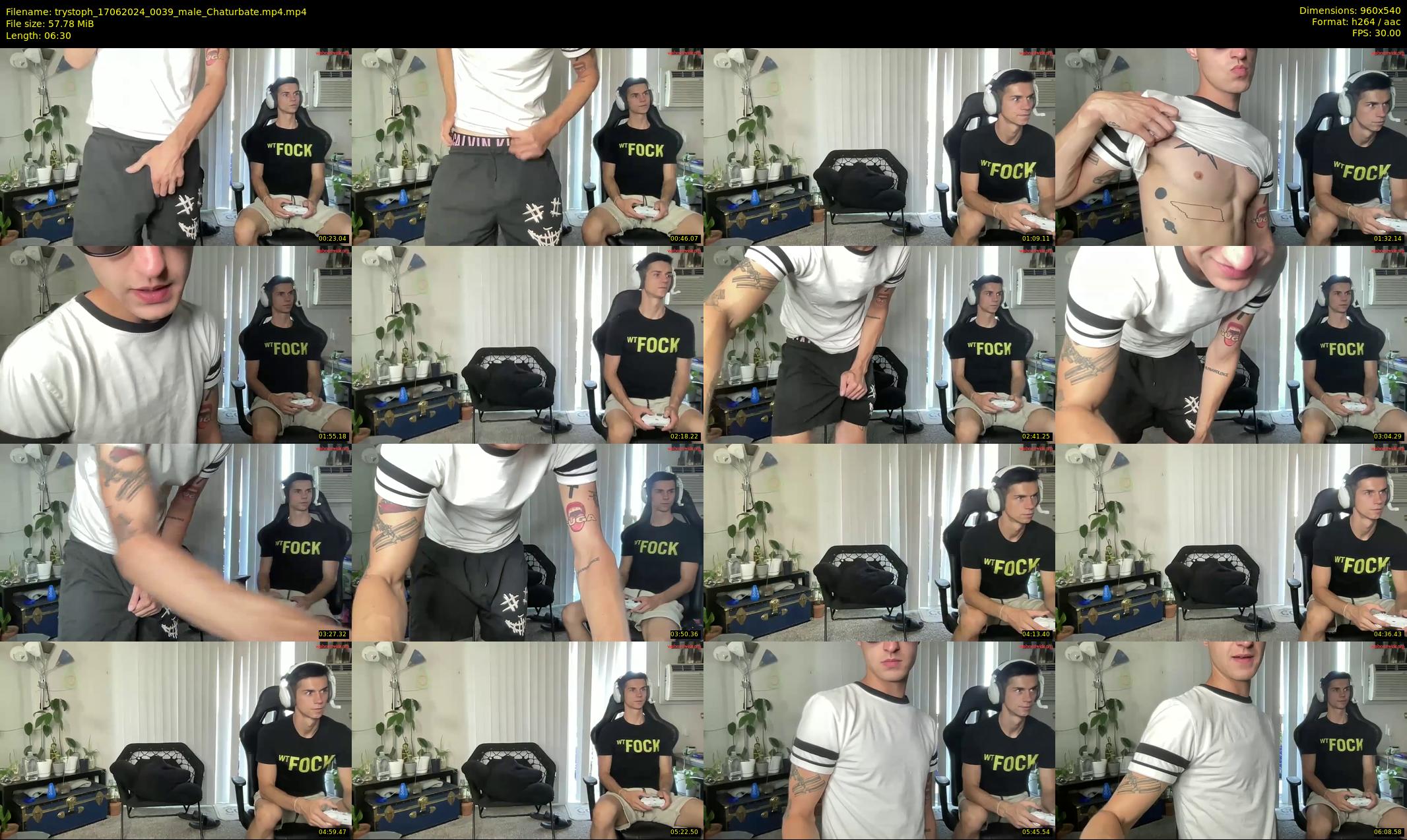 trystoph — 7 minute Chaturbate male cam show recording, 480p, Jun 17, 2024