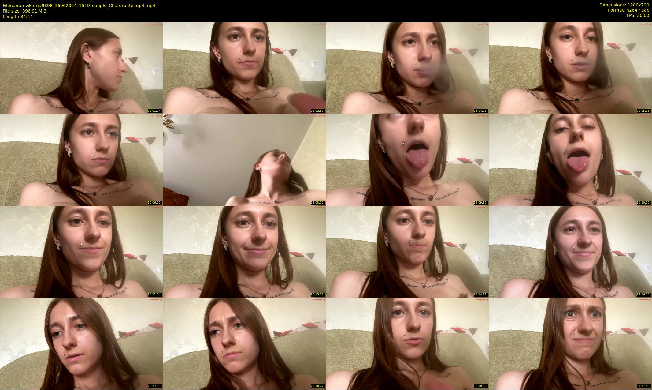 viktoria9898 — 35 minute Chaturbate couple cam show recording, 720p, Jun 16, 2024