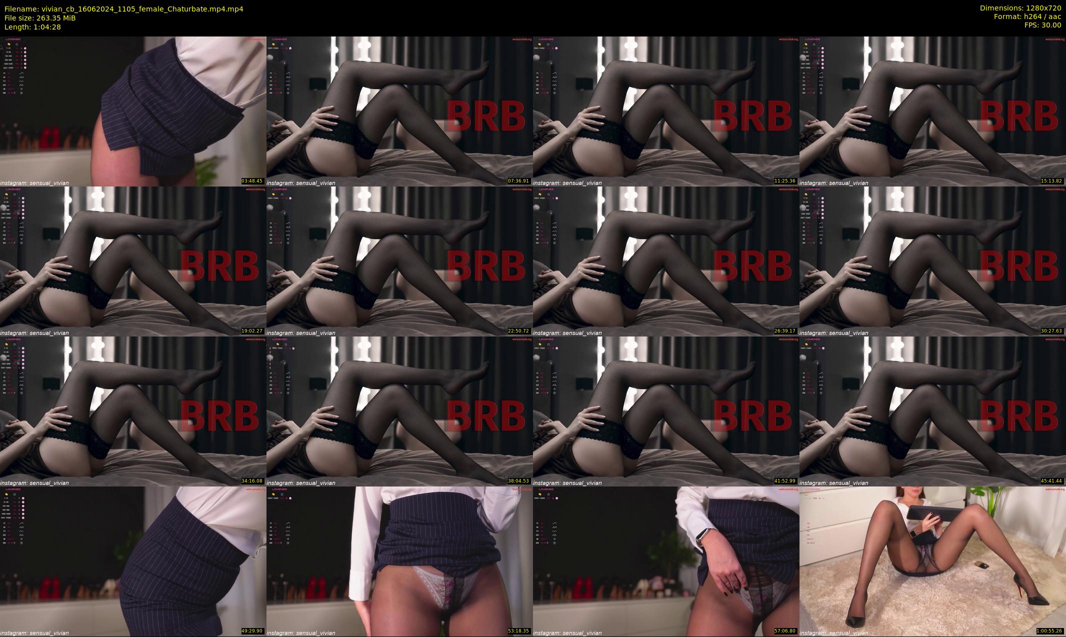 vivian_cb — 65 minute Chaturbate female cam show recording, 720p, Jun 16, 2024