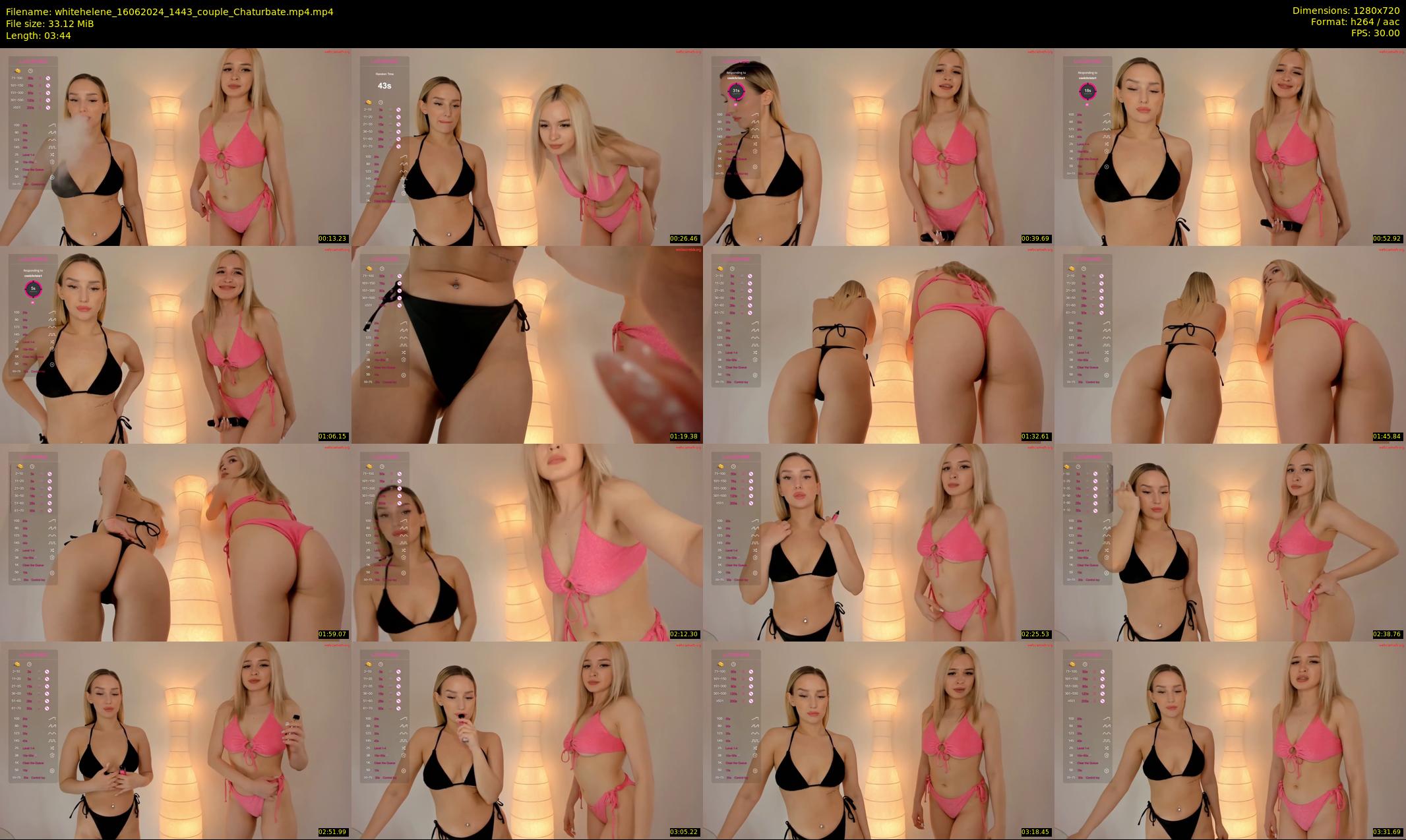 whitehelene — 4 minute Chaturbate female cam show recording, 720p, Jun 16, 2024