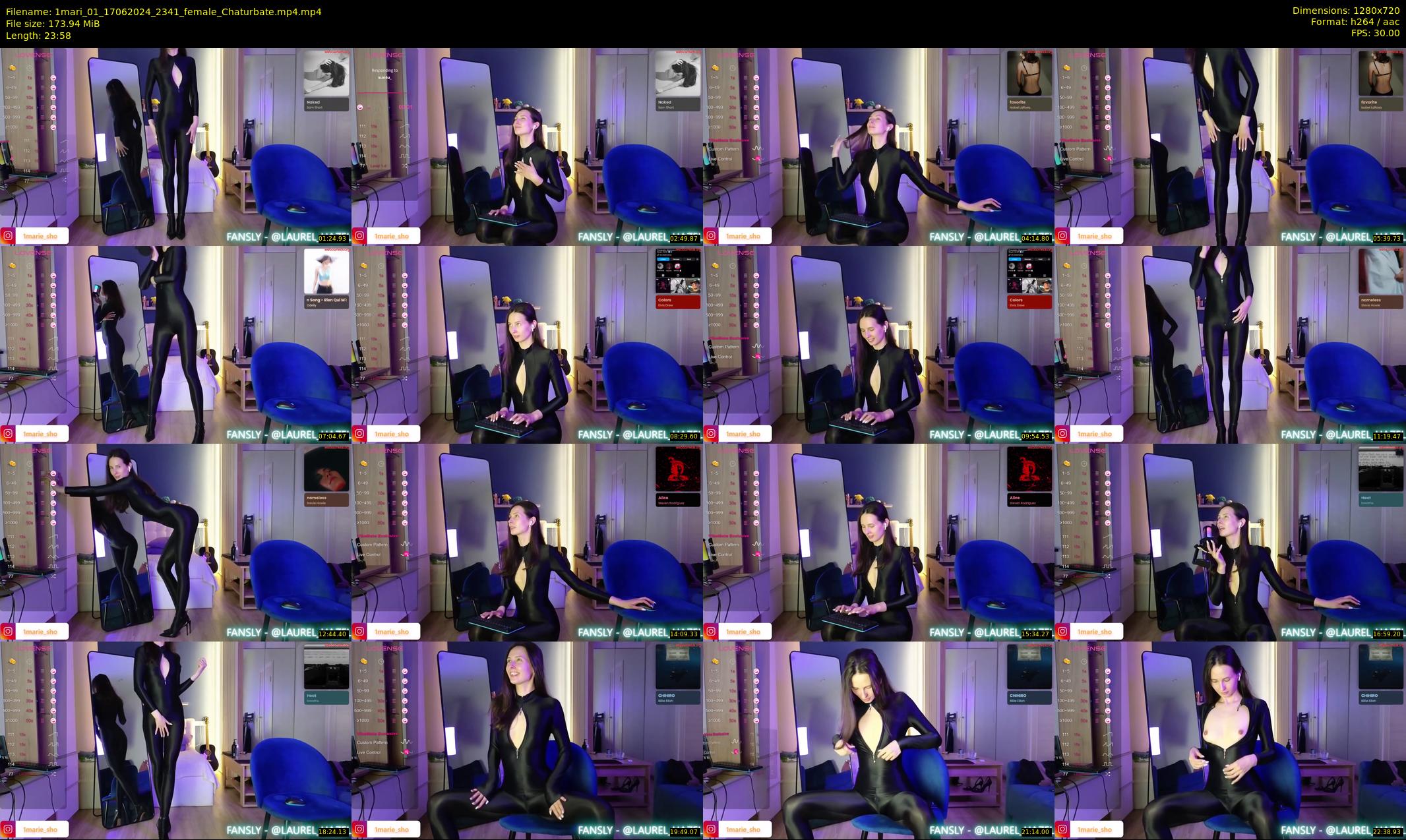 1mari_01 — 24 minute Chaturbate female cam show recording, 720p, Jun 17, 2024