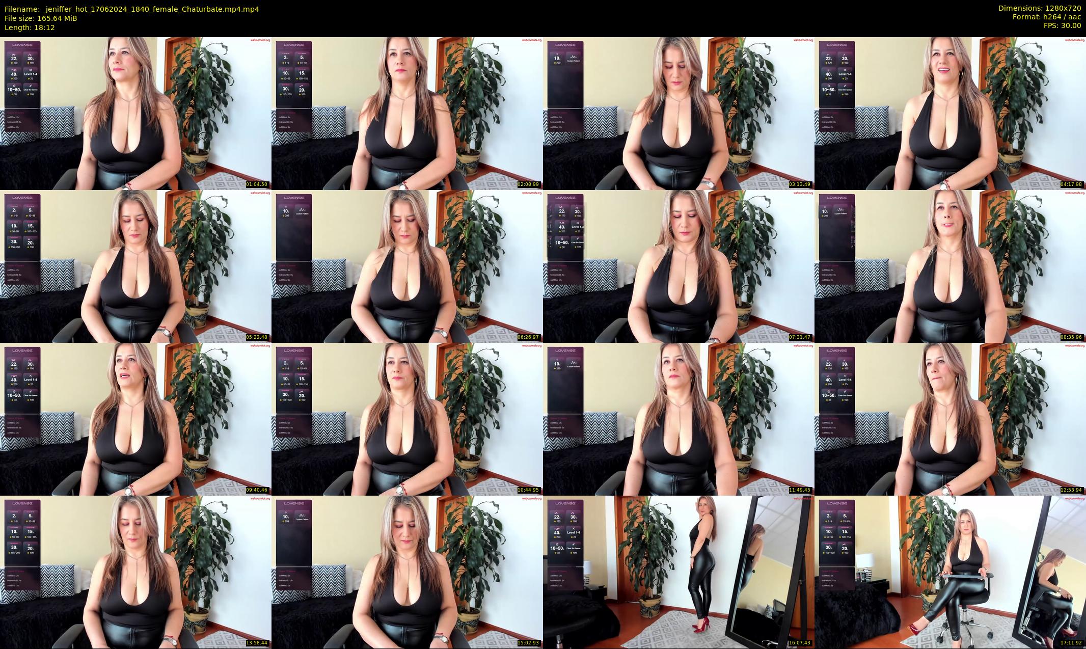 _jeniffer_hot — 19 minute Chaturbate female cam show recording, 720p, Jun 17, 2024
