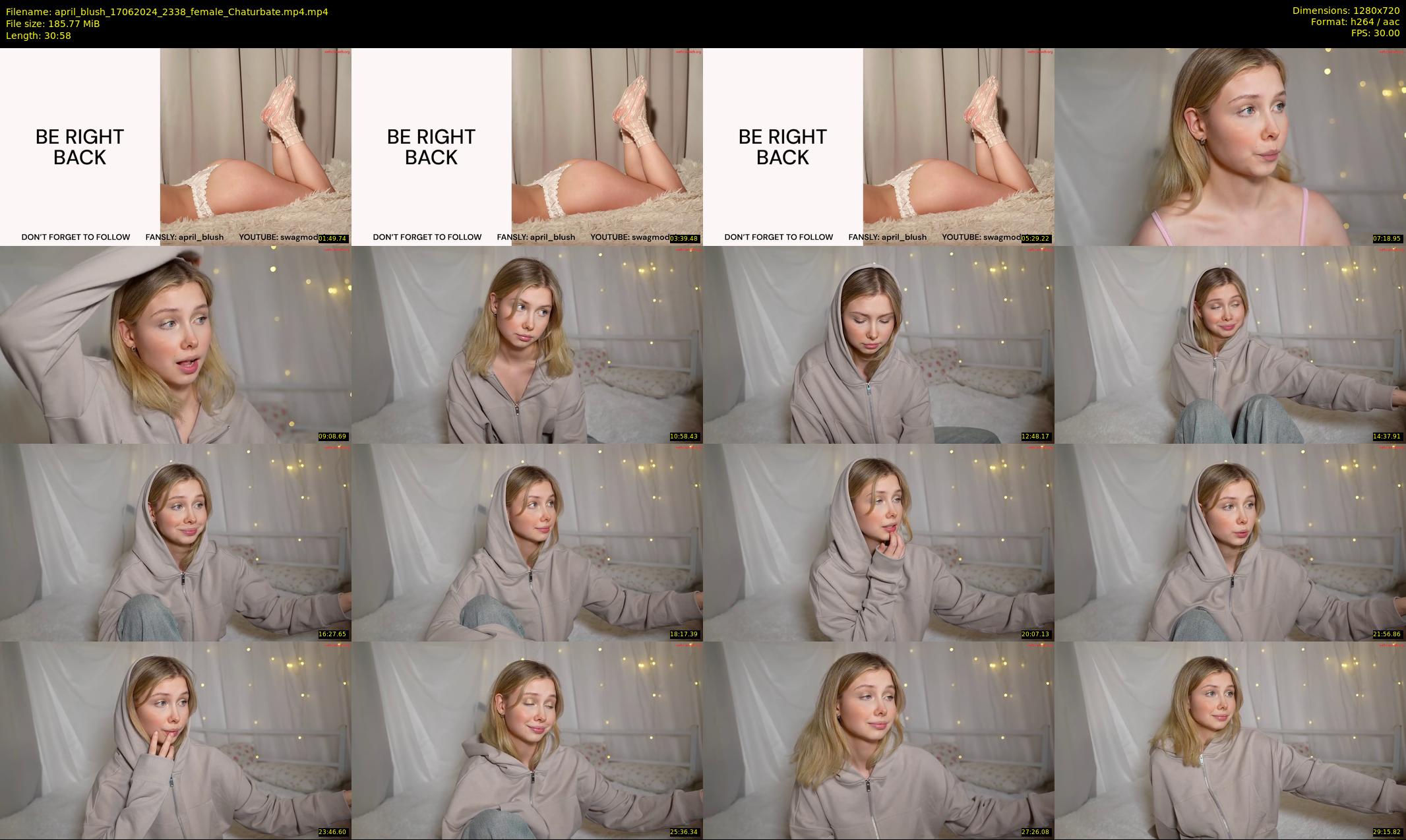 april_blush — 31 minute Chaturbate female cam show recording, 720p, Jun 17, 2024
