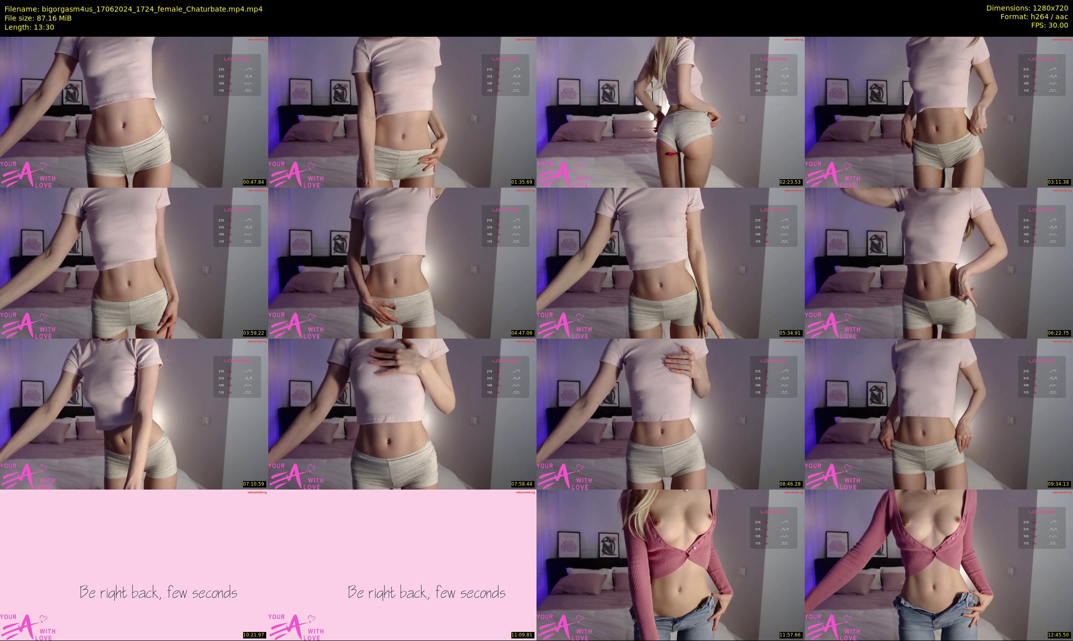 bigorgasm4us — 14 minute Chaturbate female cam show recording, 720p, Jun 17, 2024