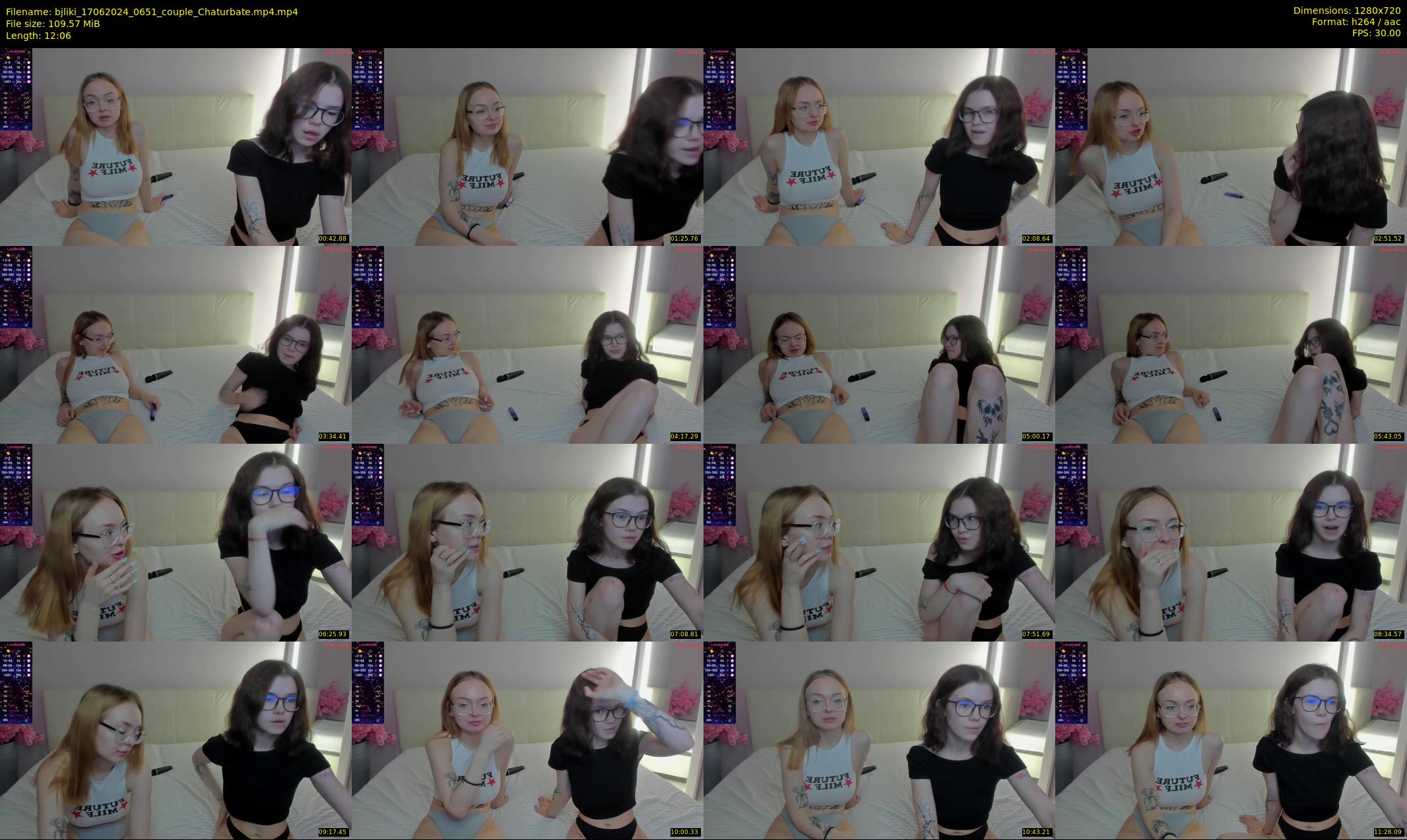 bjliki — 13 minute Chaturbate couple cam show recording, 720p, Jun 17, 2024