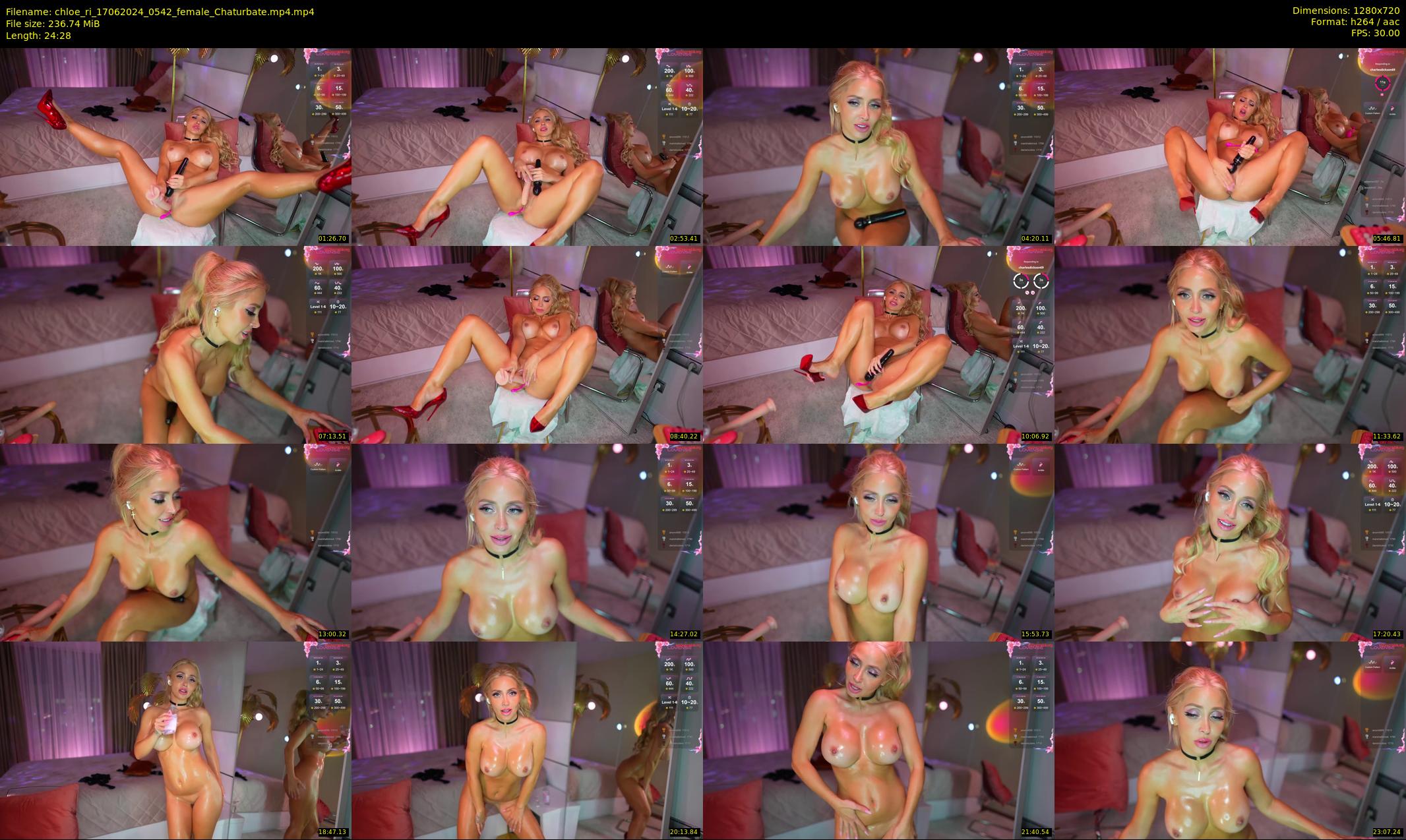 chloe_ri — 25 minute Chaturbate female cam show recording, 720p, Jun 17, 2024