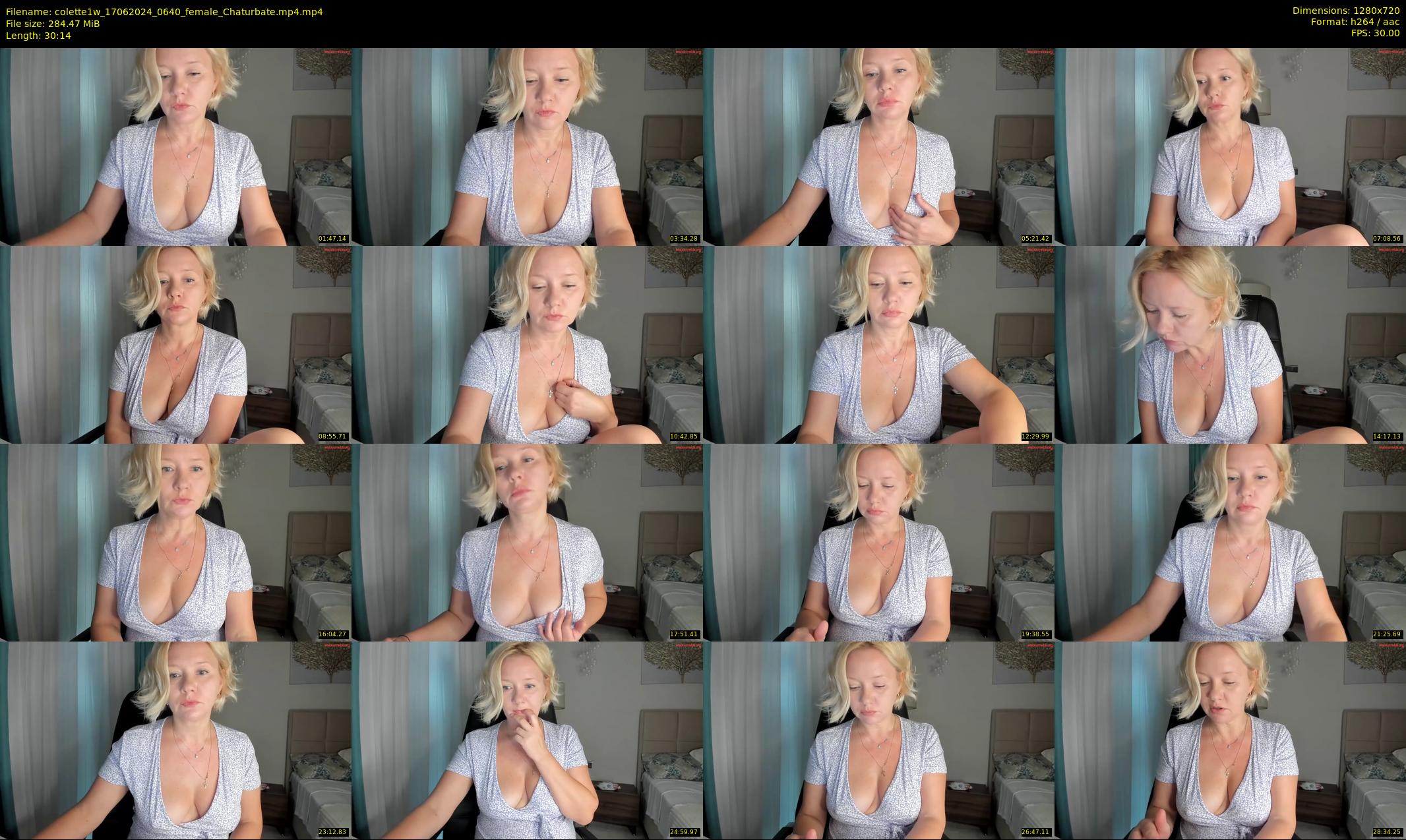 colette1w — 31 minute Chaturbate female cam show recording, 720p, Jun 17, 2024