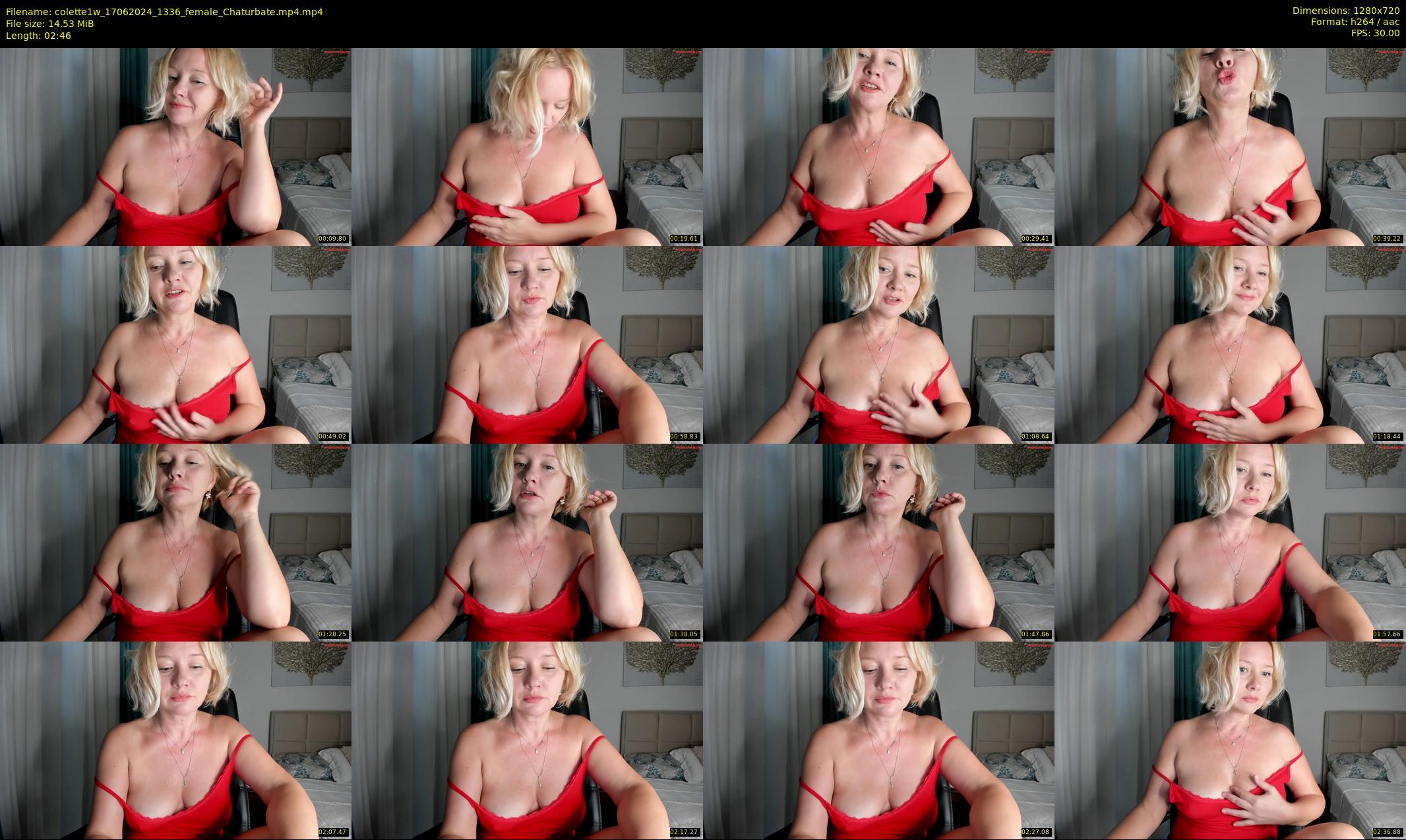 colette1w — 3 minute Chaturbate female cam show recording, 720p, Jun 17, 2024
