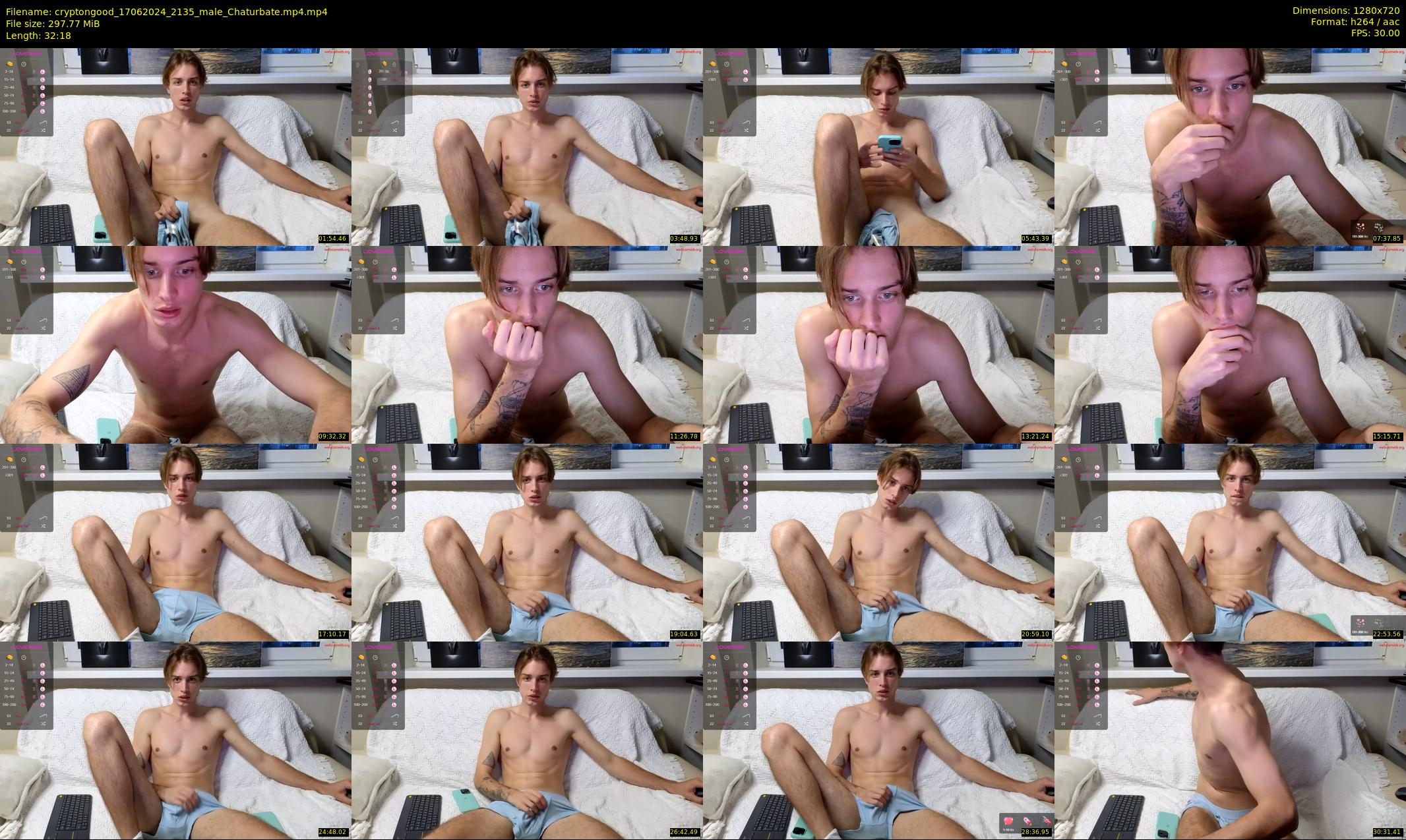 cryptongood — 33 minute Chaturbate male cam show recording, 720p, Jun 17, 2024