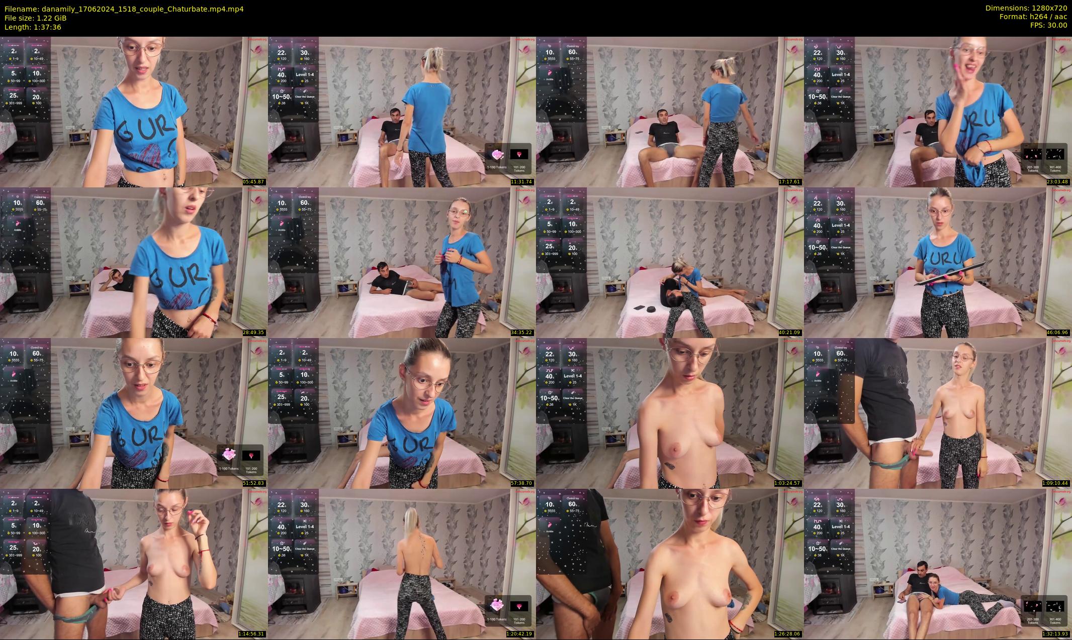 danamily — 98 minute Chaturbate female cam show recording, 720p, Jun 17, 2024