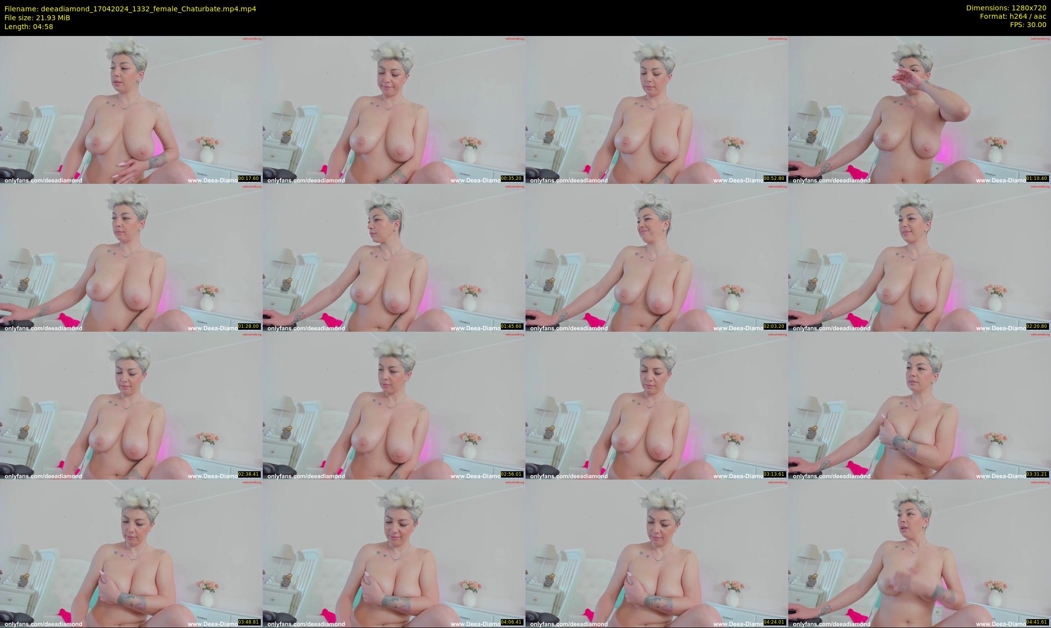 deeadiamond — 5 minute Chaturbate female cam show recording, 720p, Apr 17, 2024