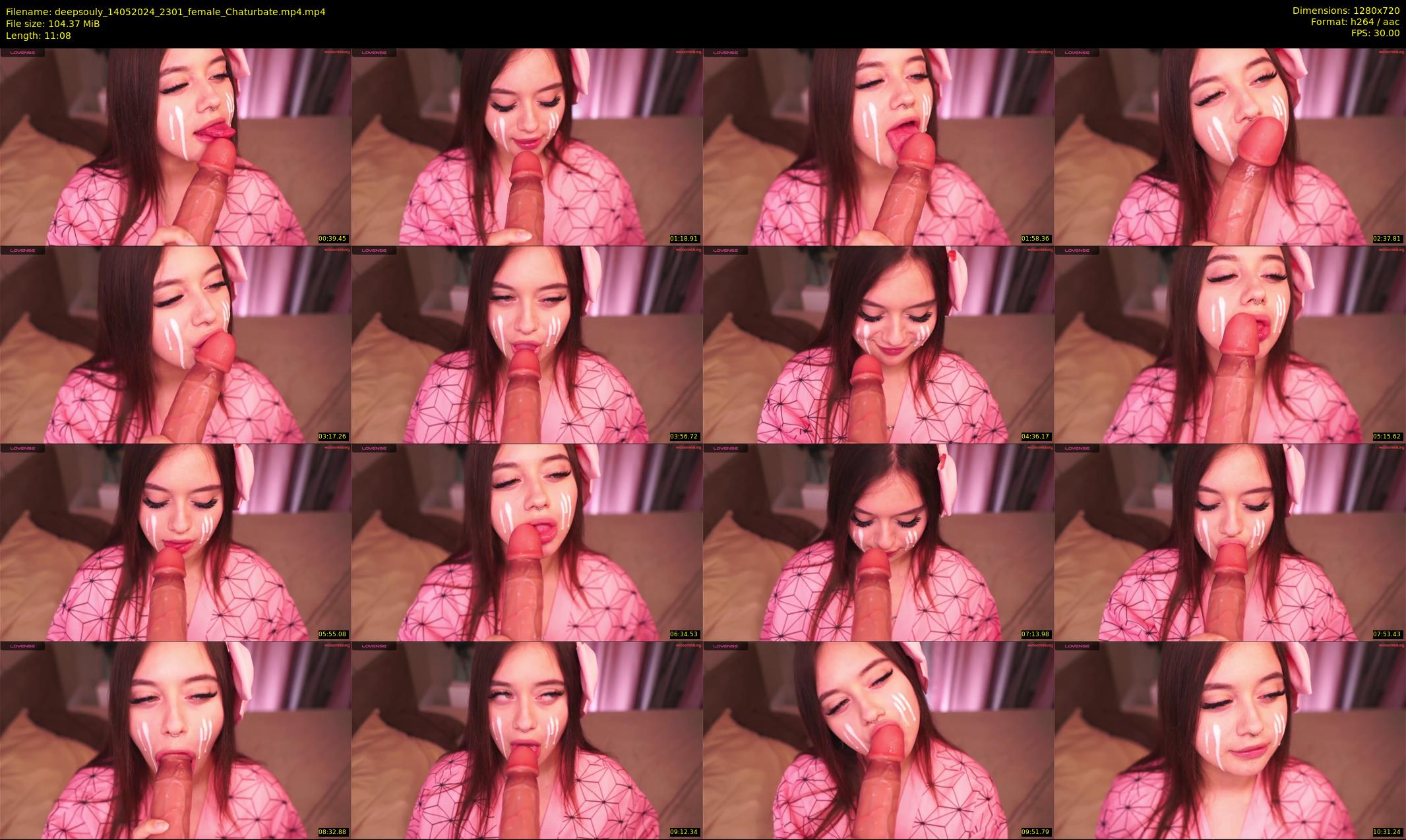 deepsouly — 12 minute Chaturbate female cam show recording, 720p, May 14, 2024