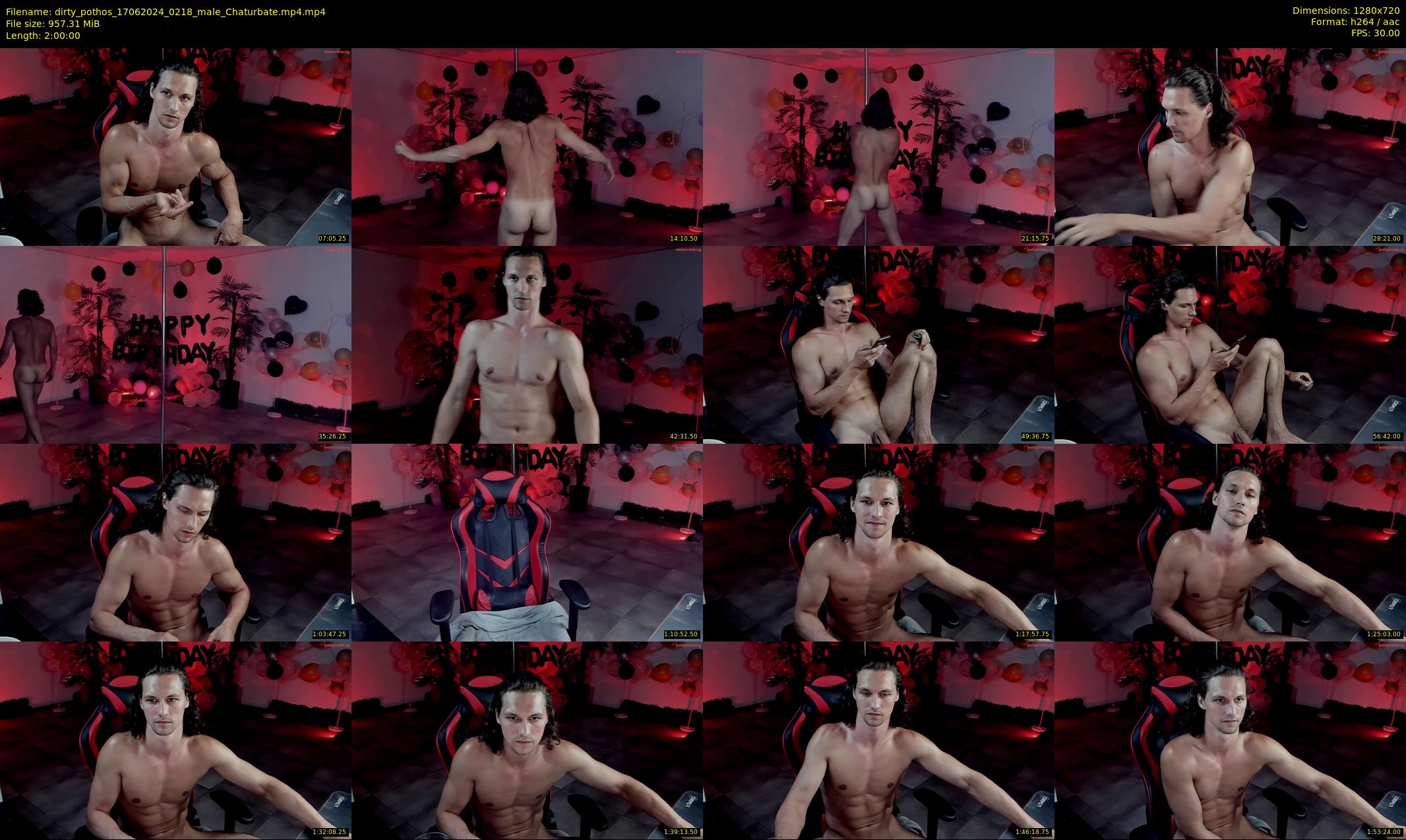 dirty_pothos — 120 minute Chaturbate male cam show recording, 720p, Jun 17, 2024