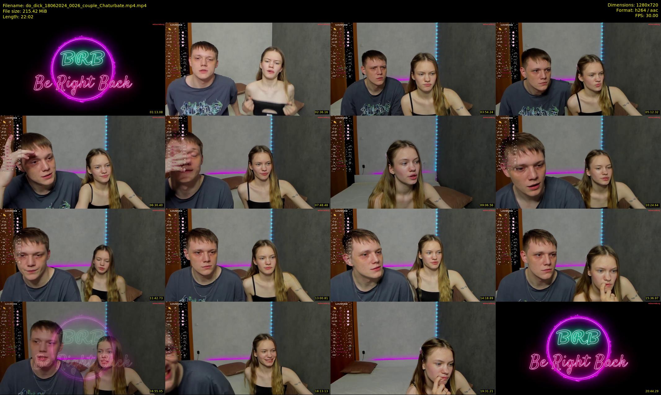 do_dick — 23 minute Chaturbate couple cam show recording, 720p, Jun 18, 2024