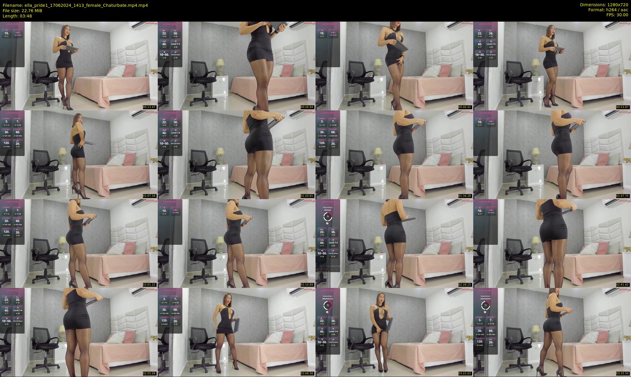 ella_pride1 — 4 minute Chaturbate female cam show recording, 720p, Jun 17, 2024