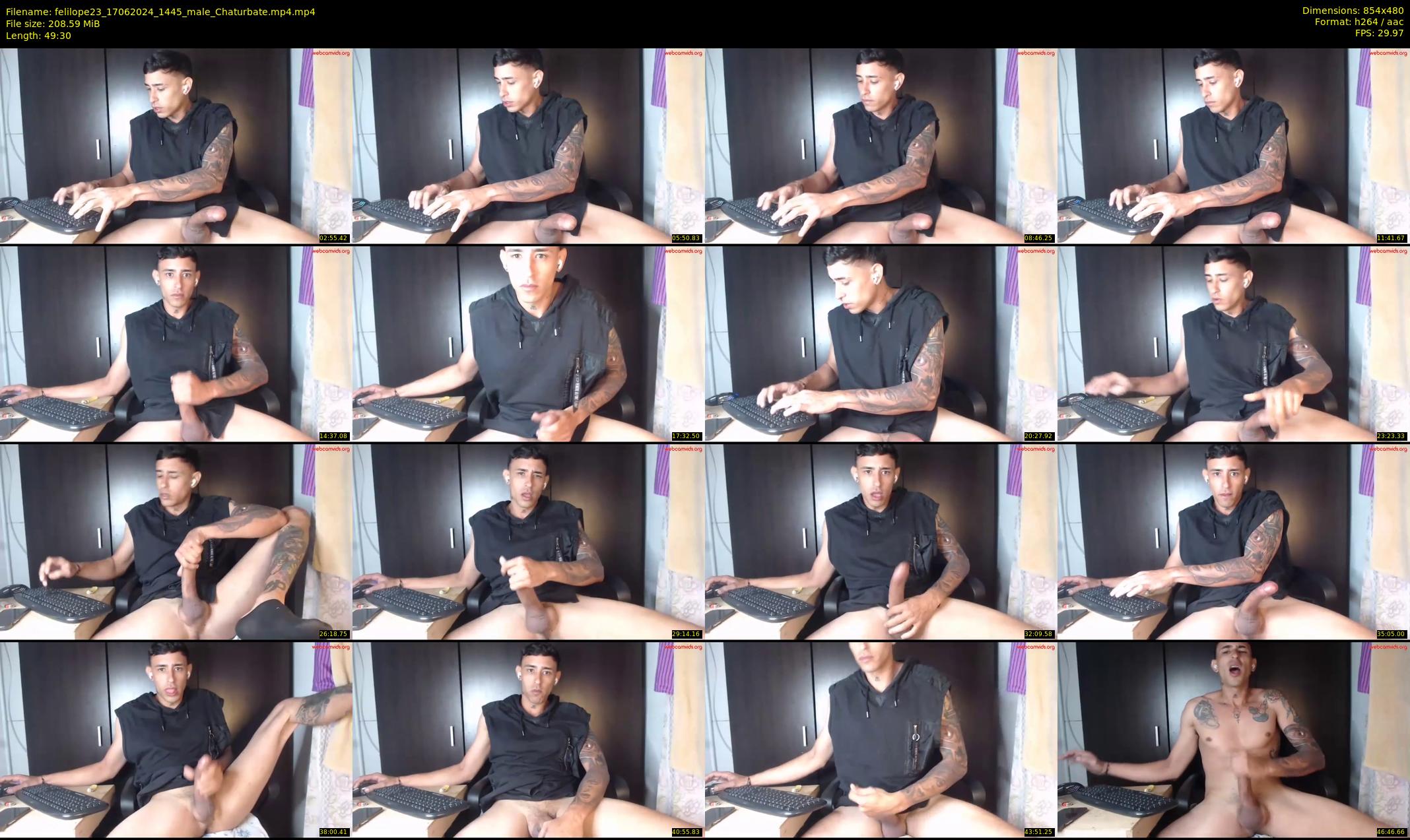 felilope23 — 50 minute Chaturbate male cam show recording, 480p, Jun 17, 2024