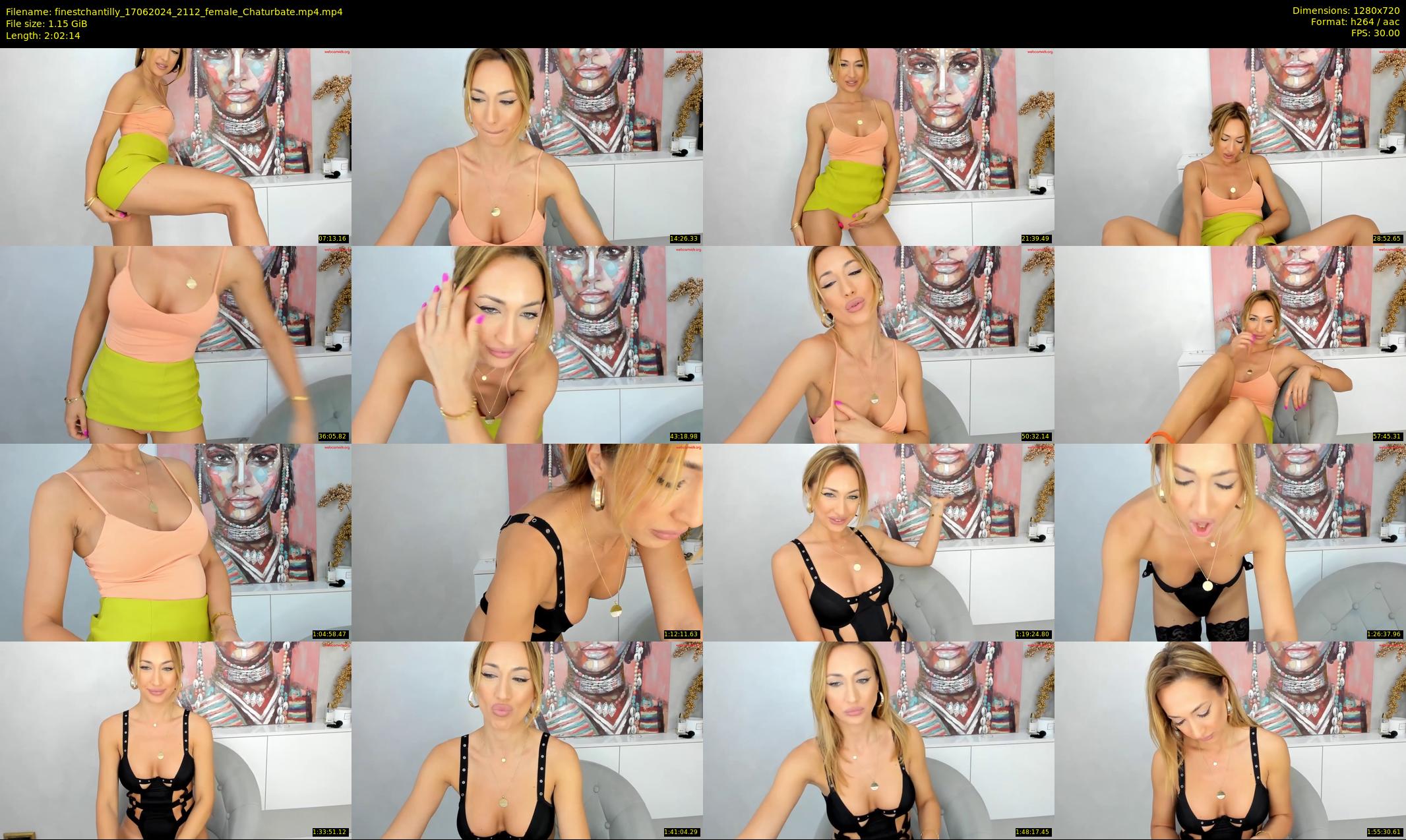 finestchantilly — 123 minute Chaturbate female cam show recording, 720p, Jun 17, 2024