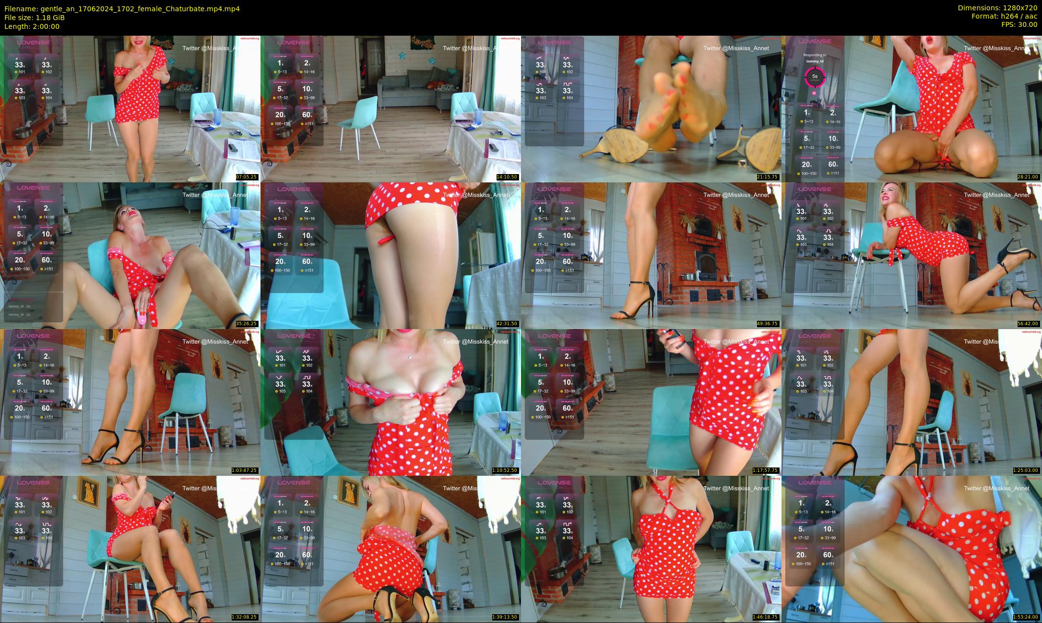 gentle_an — 120 minute Chaturbate female cam show recording, 720p, Jun 17, 2024
