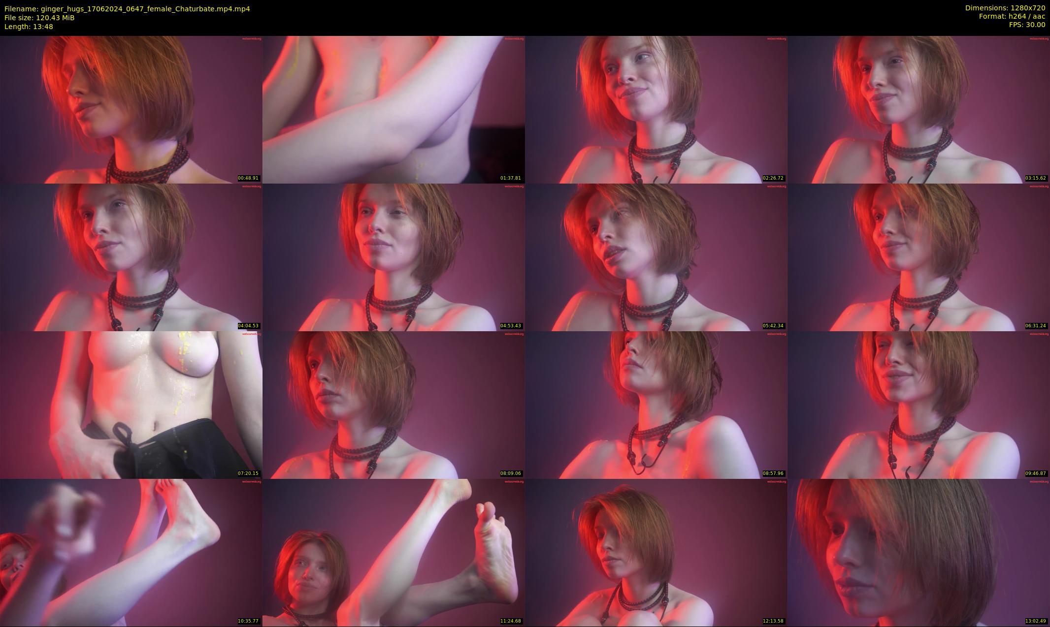 ginger_hugs — 14 minute Chaturbate female cam show recording, 720p, Jun 17, 2024