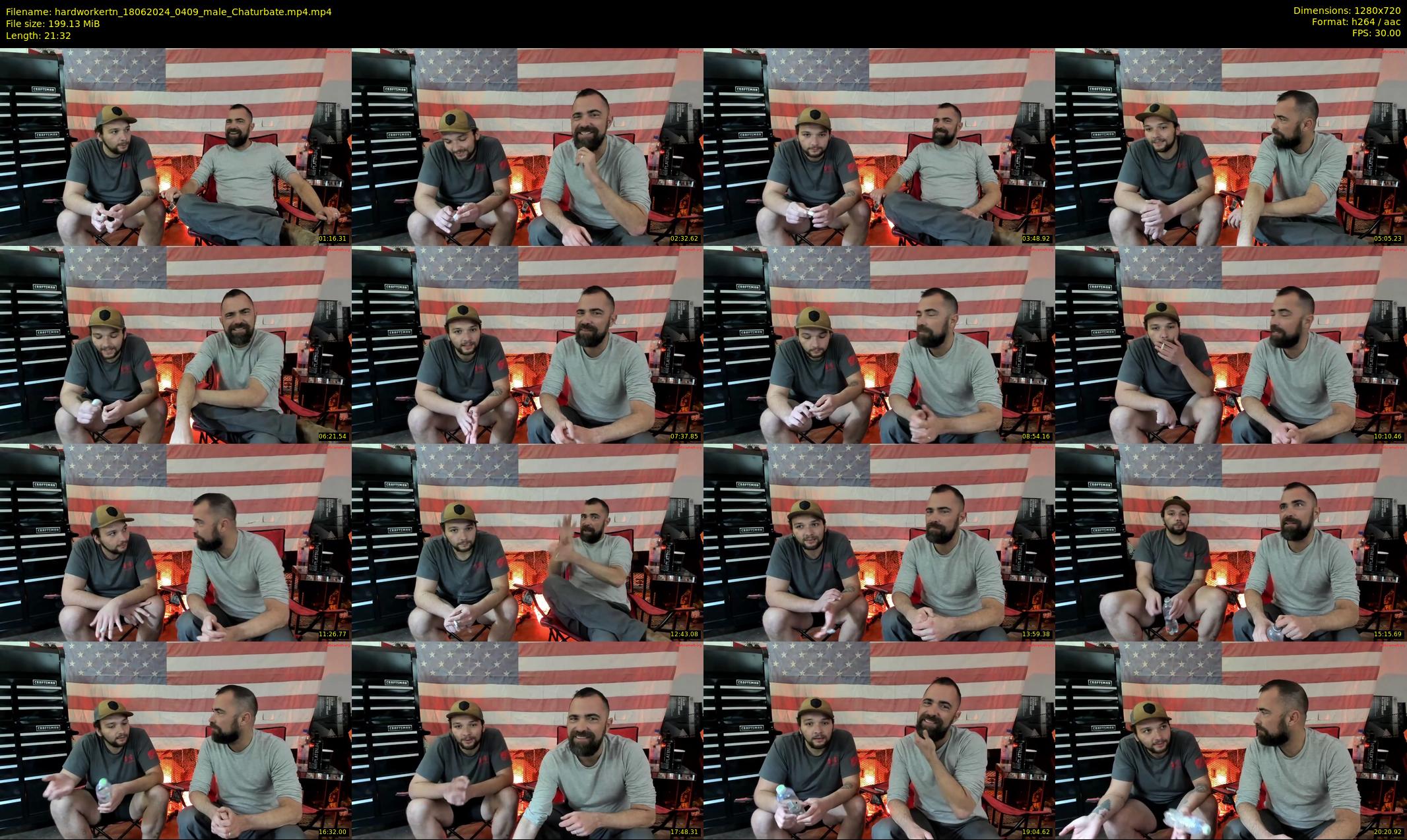 hardworkertn — 22 minute Chaturbate male cam show recording, 720p, Jun 18, 2024