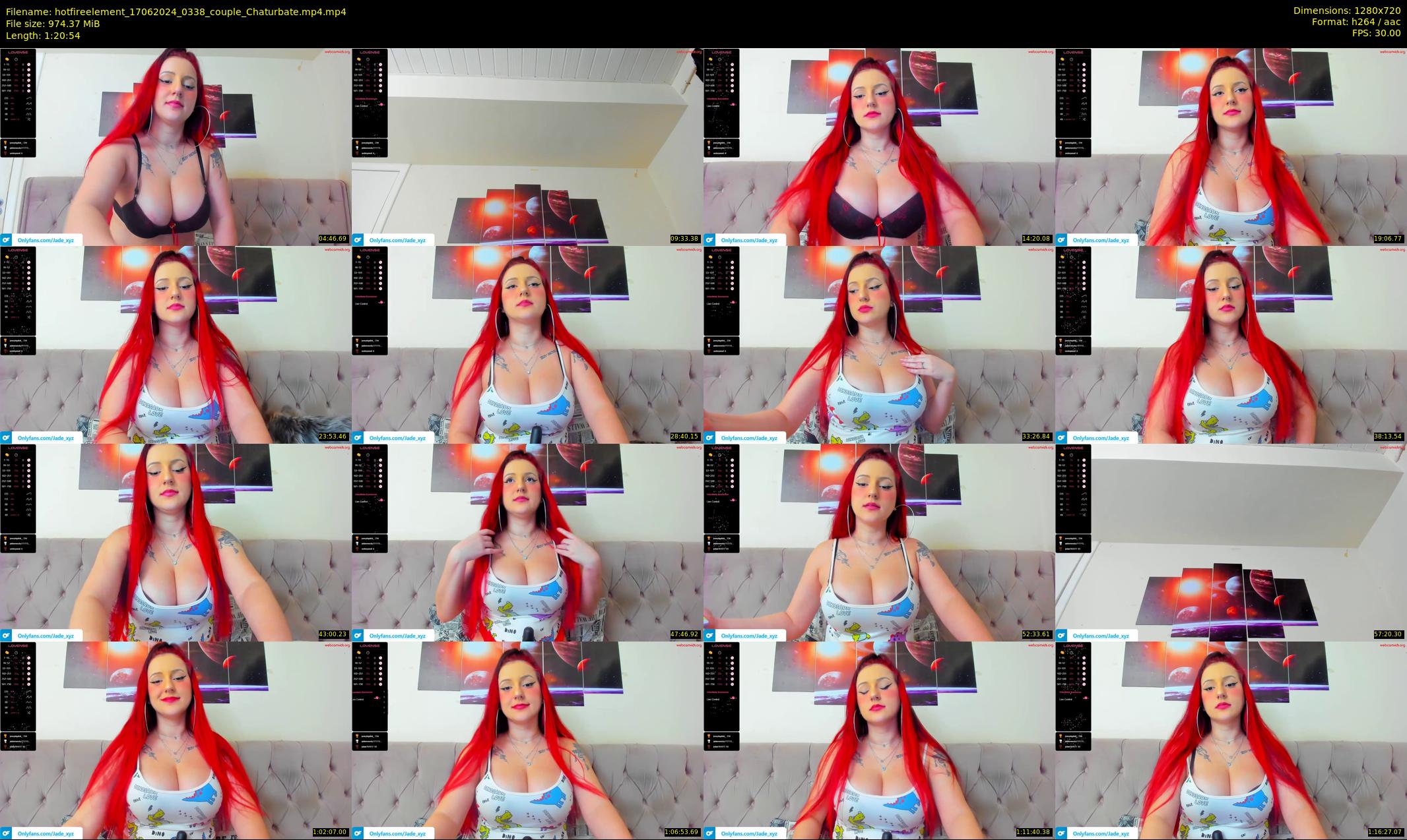 hotfireelement — 81 minute Chaturbate couple cam show recording, 720p, Jun 17, 2024