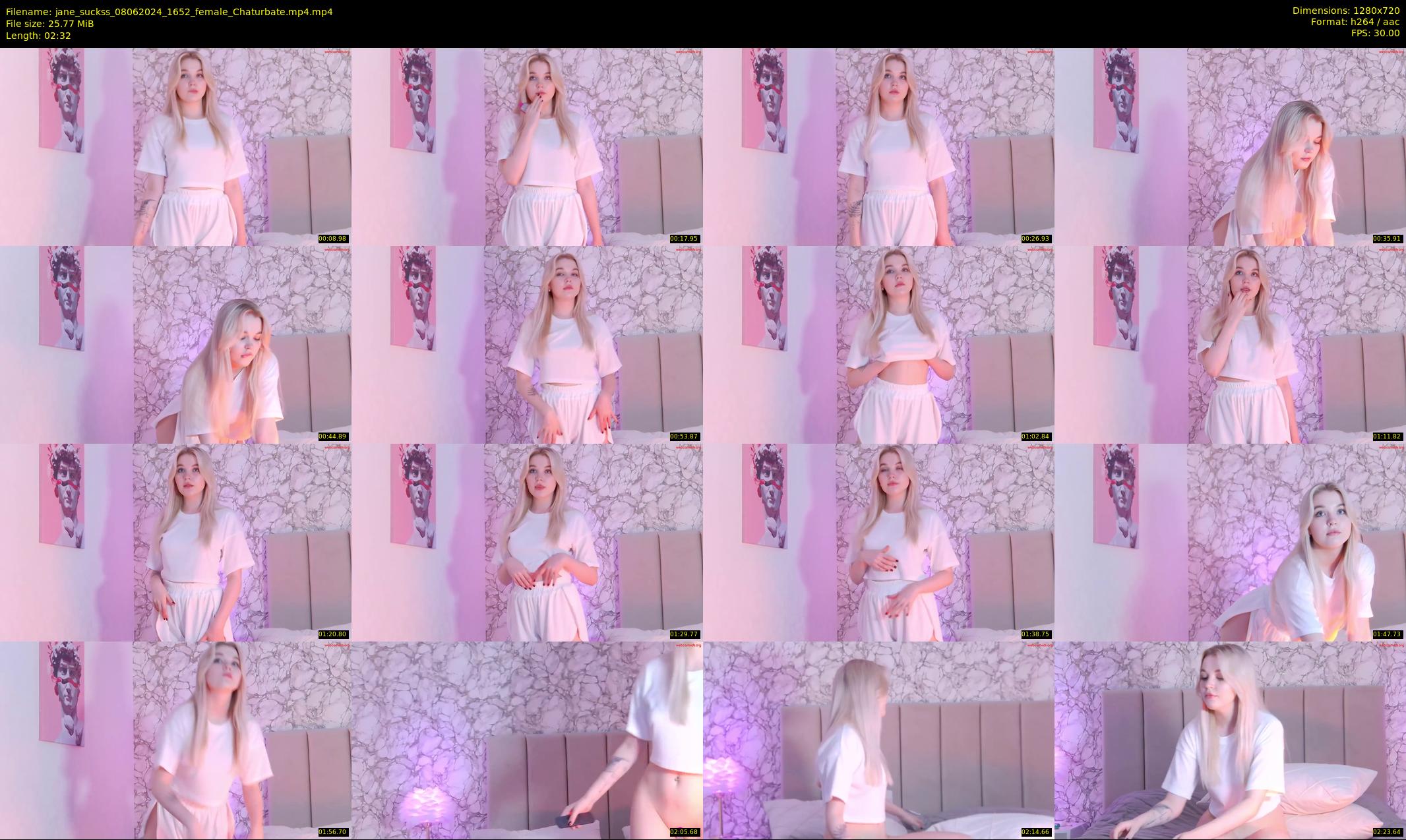jane_suckss — 3 minute Chaturbate female cam show recording, 720p, Jun 8, 2024