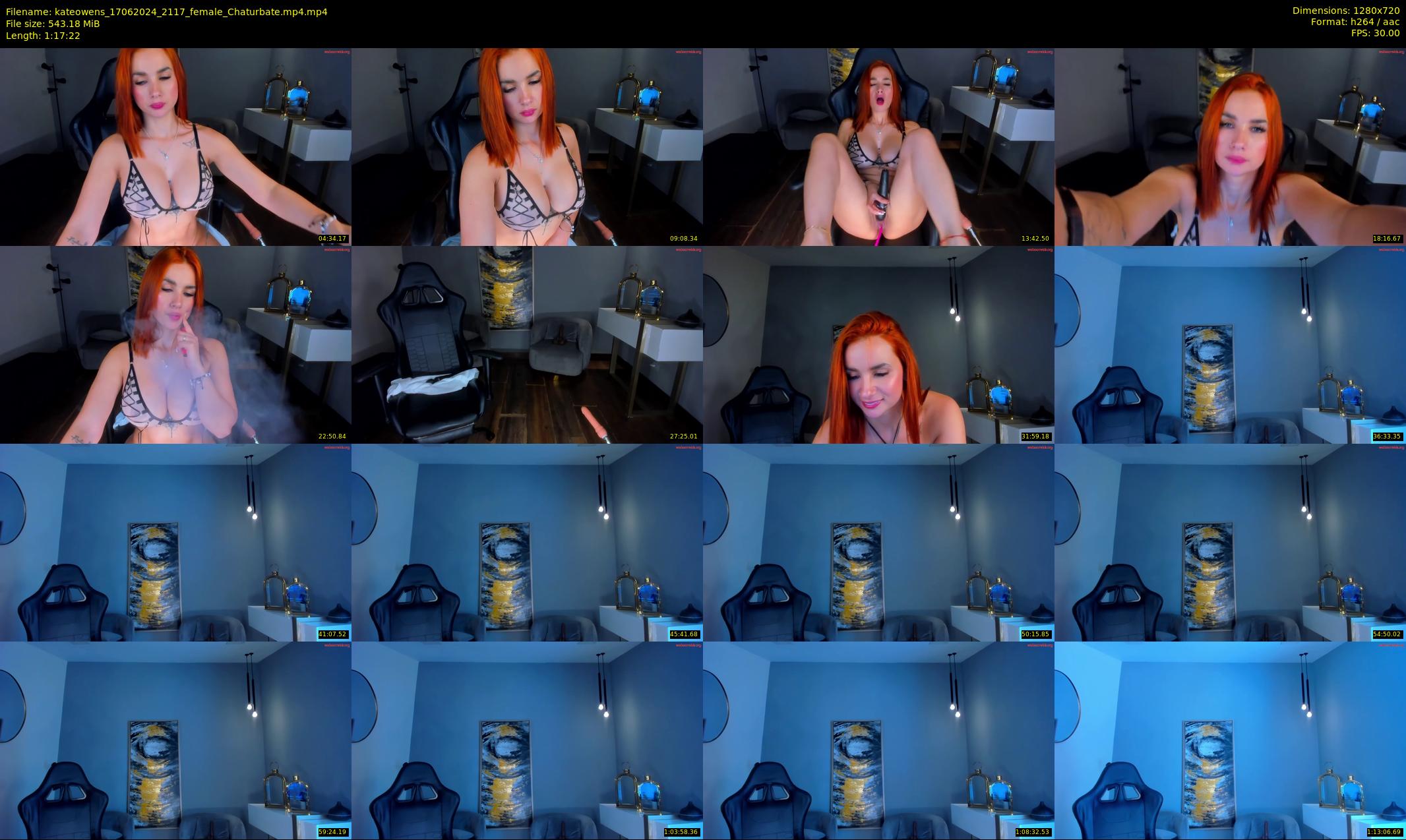 kateowens — 78 minute Chaturbate female cam show recording, 720p, Jun 17, 2024