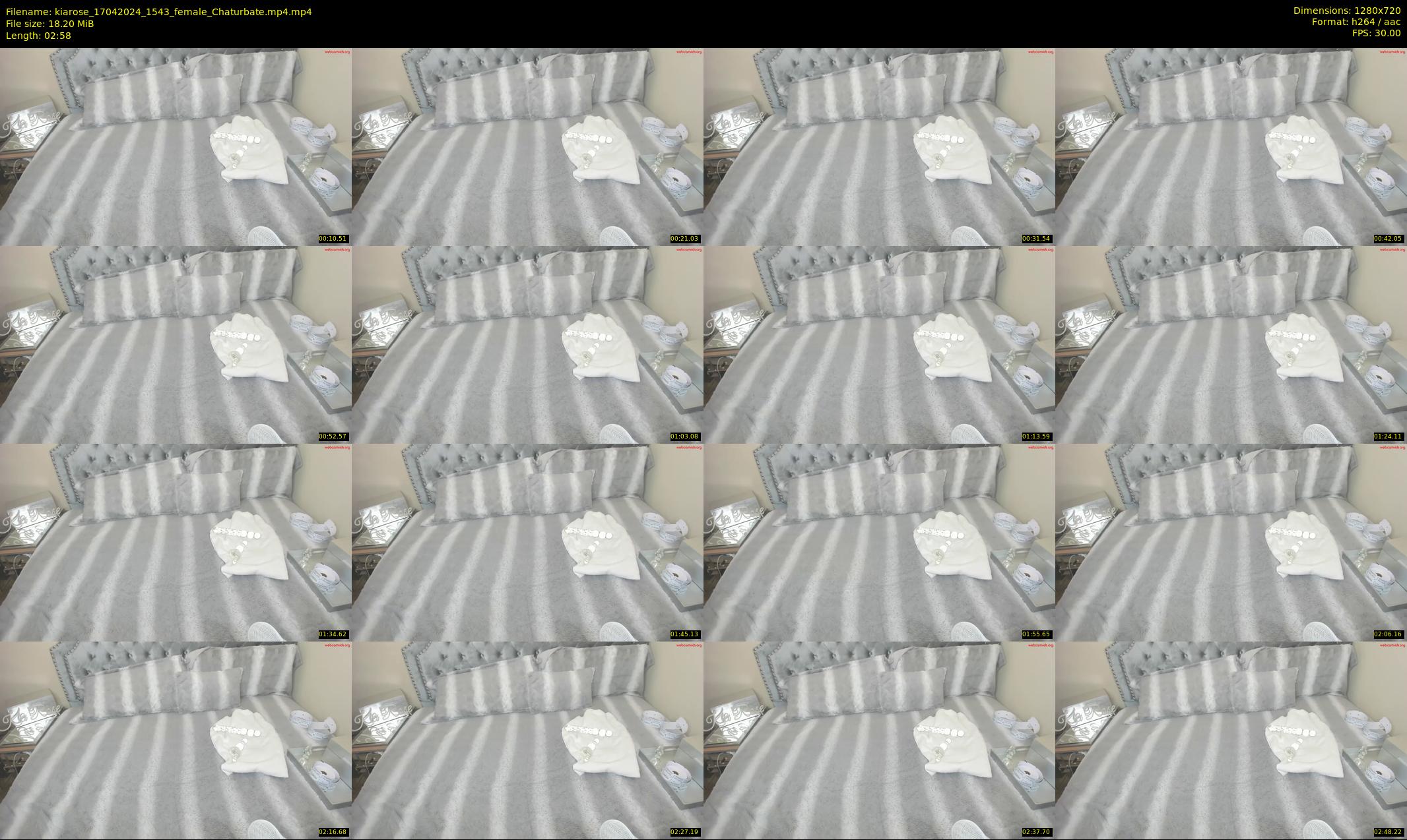 kiarose — 3 minute Chaturbate female cam show recording, 720p, Apr 17, 2024