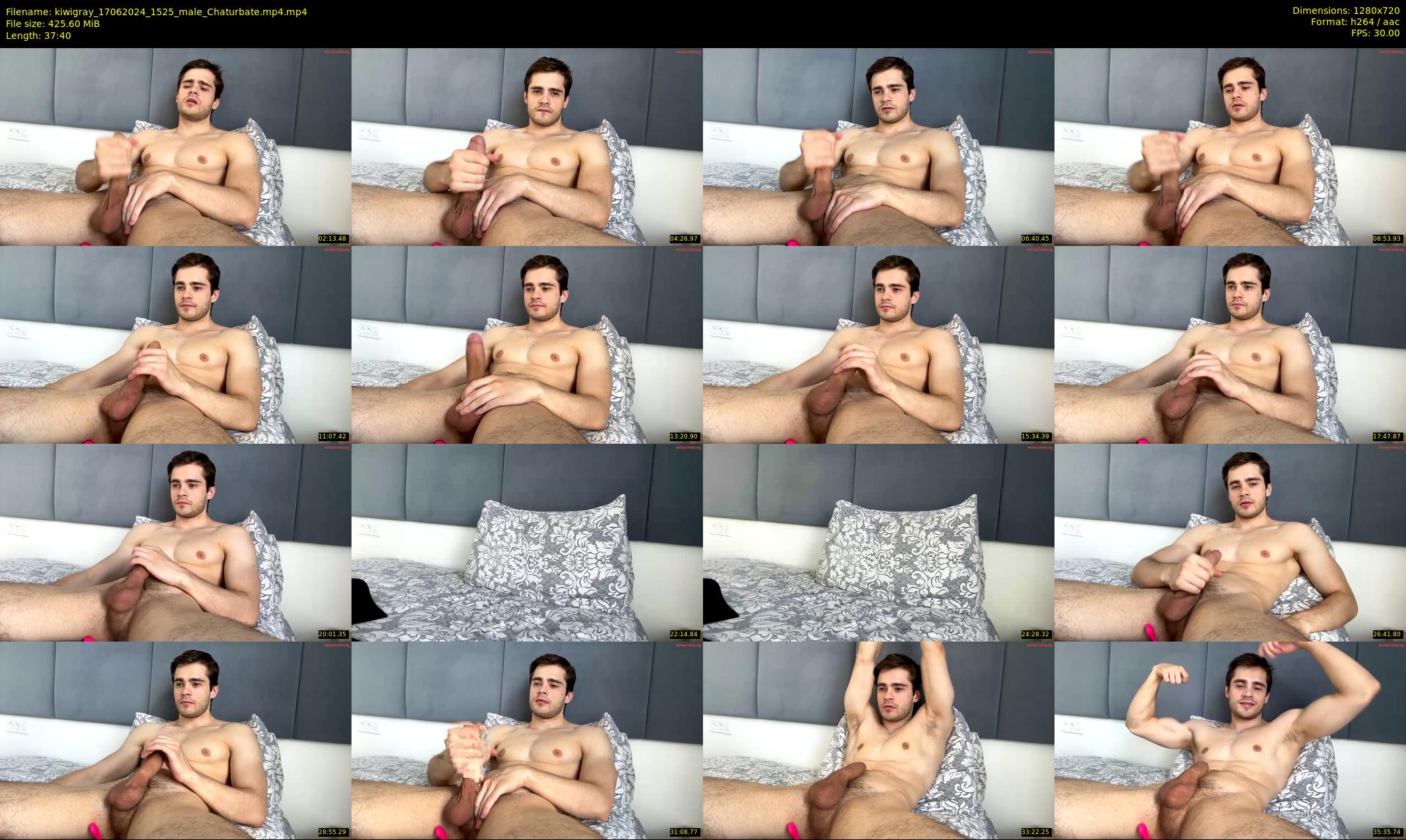 kiwigray — 38 minute Chaturbate male cam show recording, 720p, Jun 17, 2024