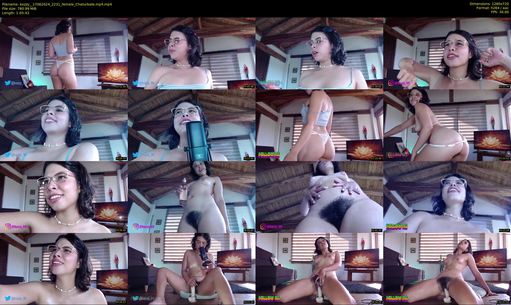 kozzy_ — 66 minute Chaturbate female cam show recording, 720p, Jun 17, 2024