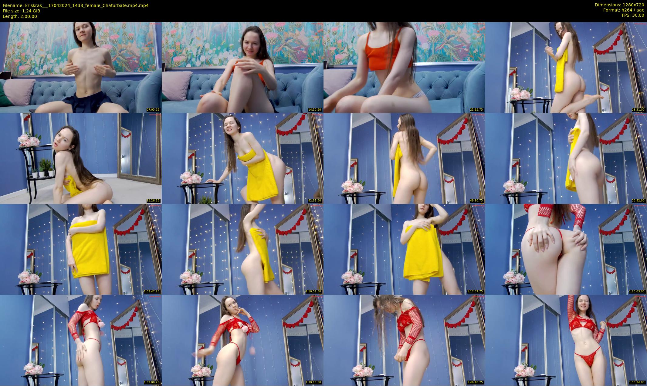 kriskras__ — 120 minute Chaturbate female cam show recording, 720p, Apr 17, 2024