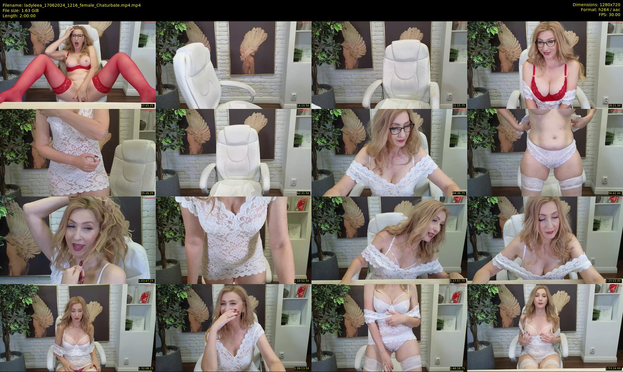 ladyleea — 120 minute Chaturbate female cam show recording, 720p, Jun 17, 2024