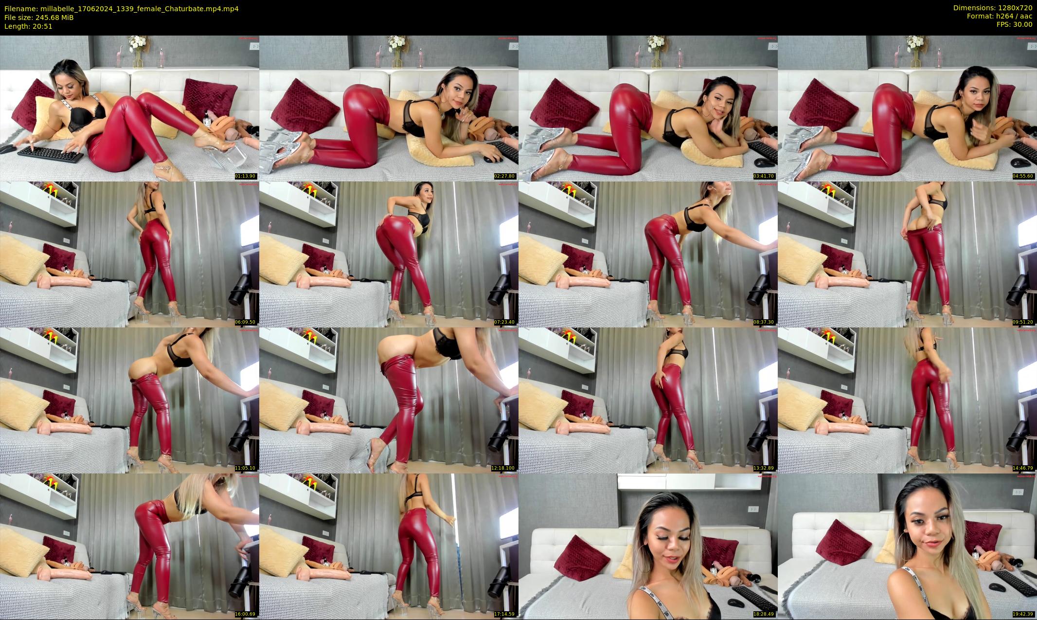 millabelle — 21 minute Chaturbate female cam show recording, 720p, Jun 17, 2024