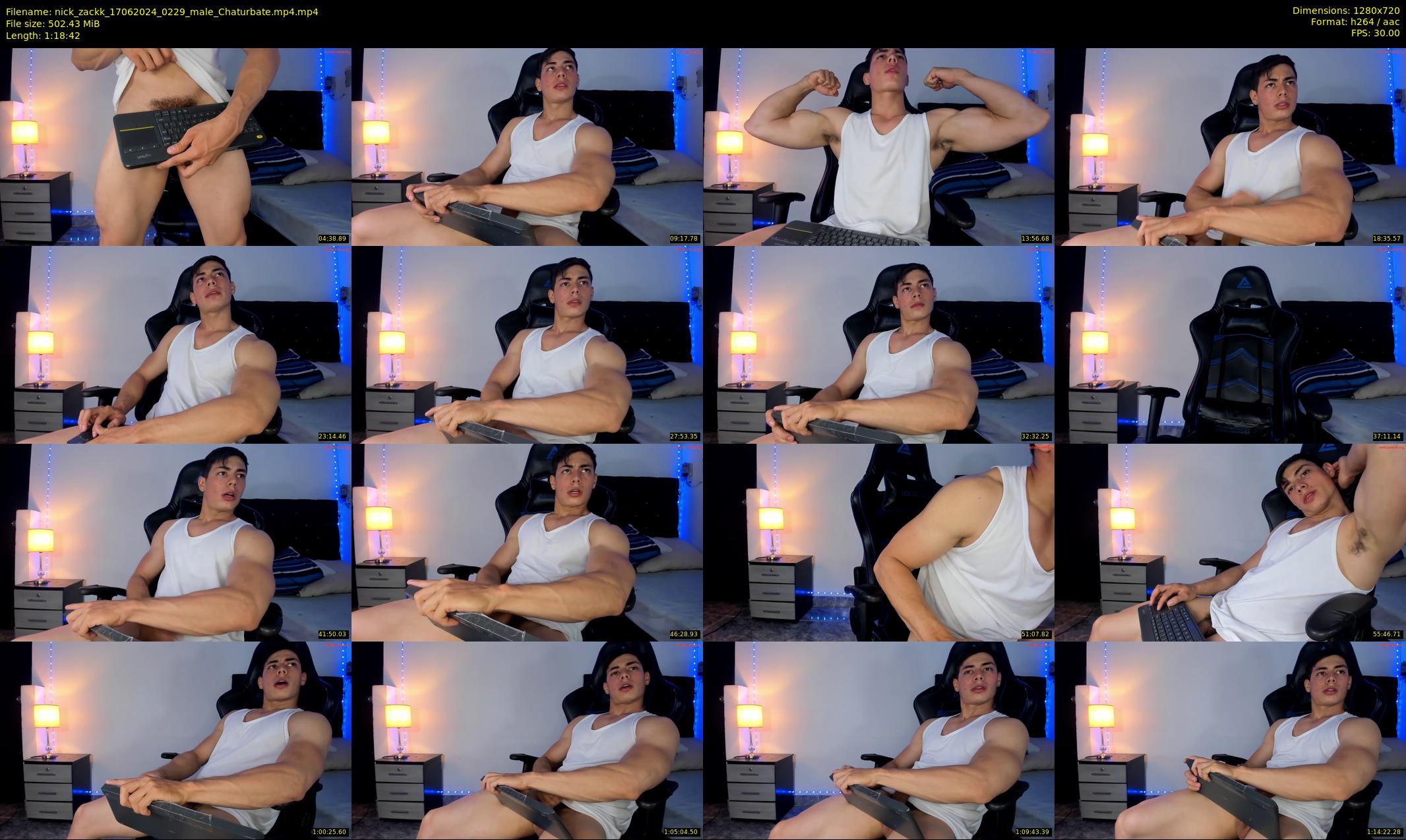 nick_zackk — 79 minute Chaturbate male cam show recording, 720p, Jun 17, 2024